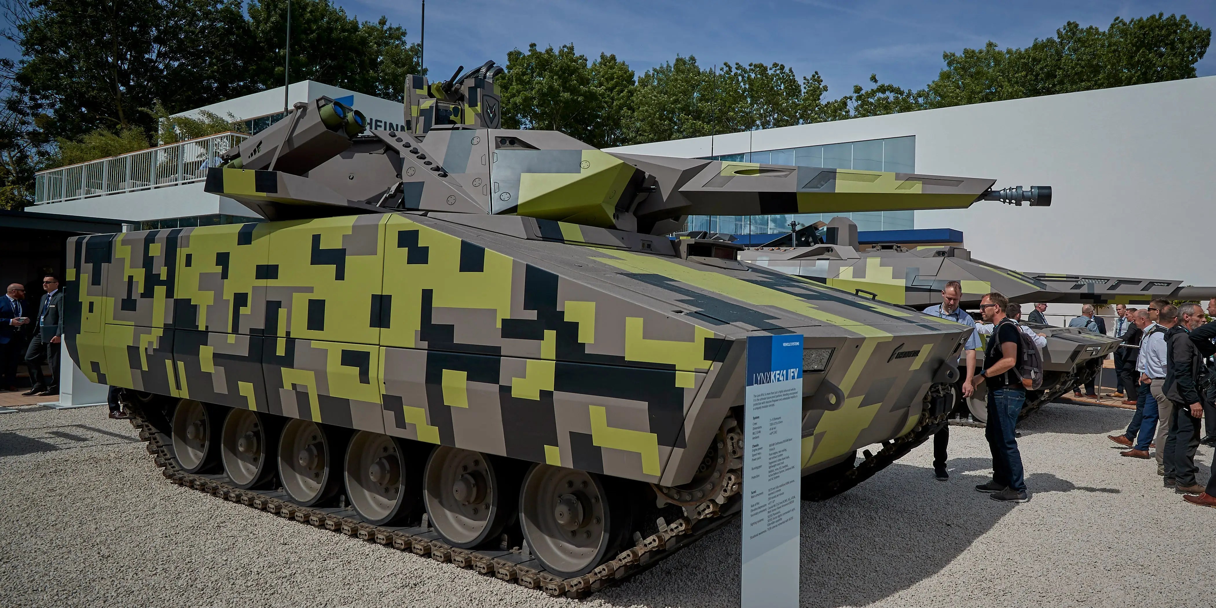 See photos of the high-tech German fighting vehicle poised to strengthen Ukraine’s frontline defense