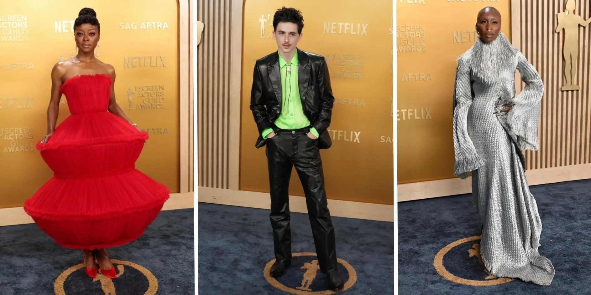 جوائز SAG 2025: ارتدت المشاهير الجريئة على السجادة الحمراء