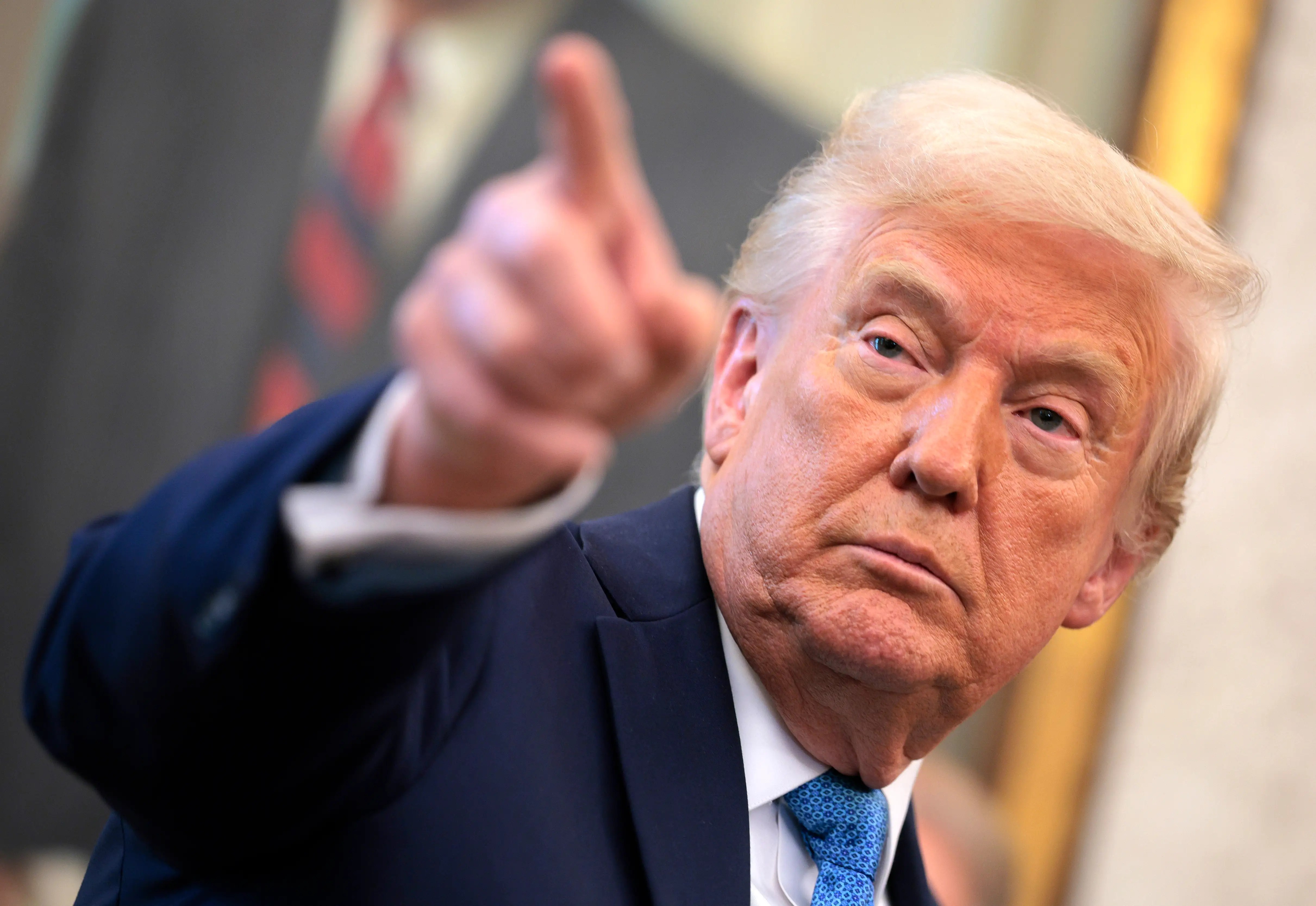 Trump says if the US still has high tariffs a year from now, it would be a 'total victory'