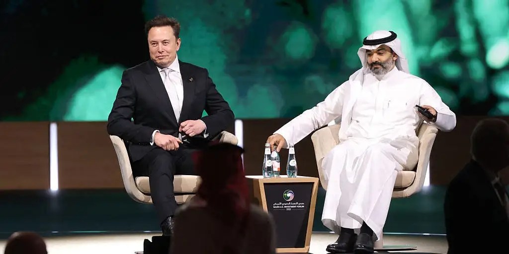 Elon Musk says he wants to bring Tesla's robotaxis to Saudi Arabia, where Uber is also racing to launch its robotaxi service