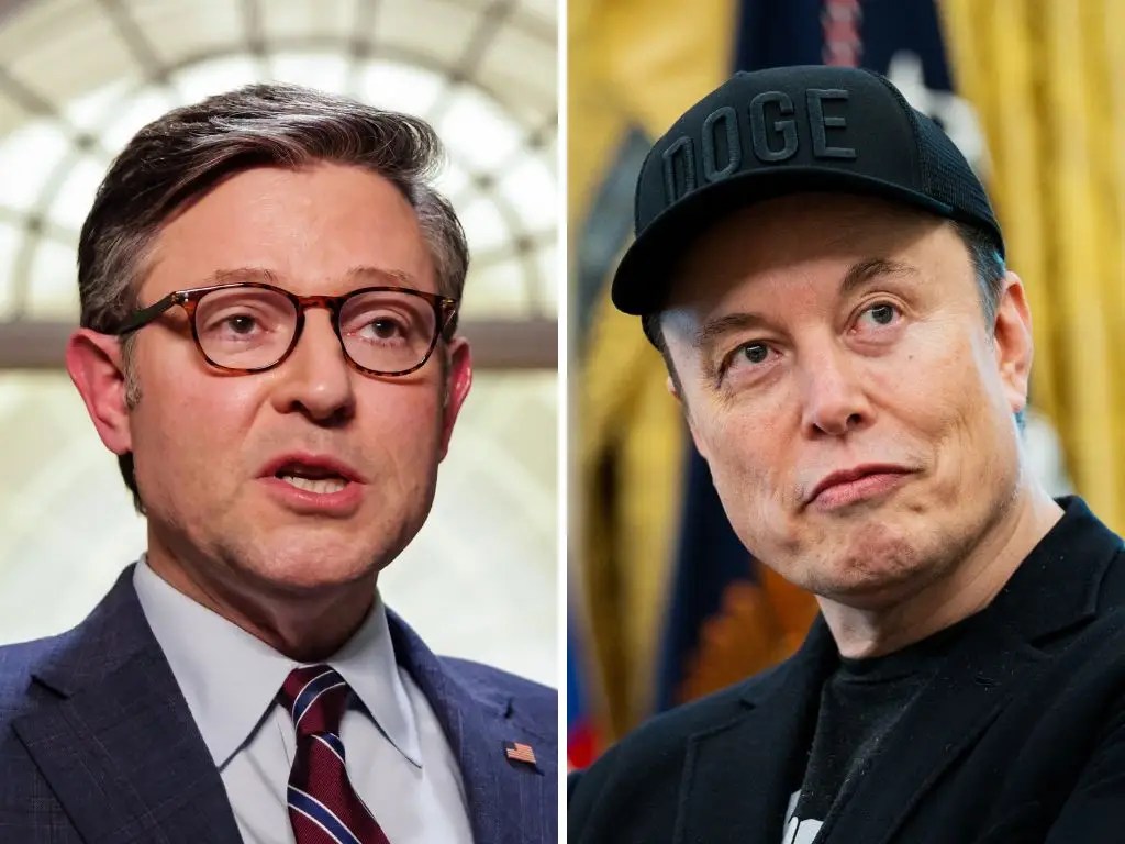 Mike Johnson said Elon Musk is 'terribly wrong' about Trump's 'big beautiful bill'