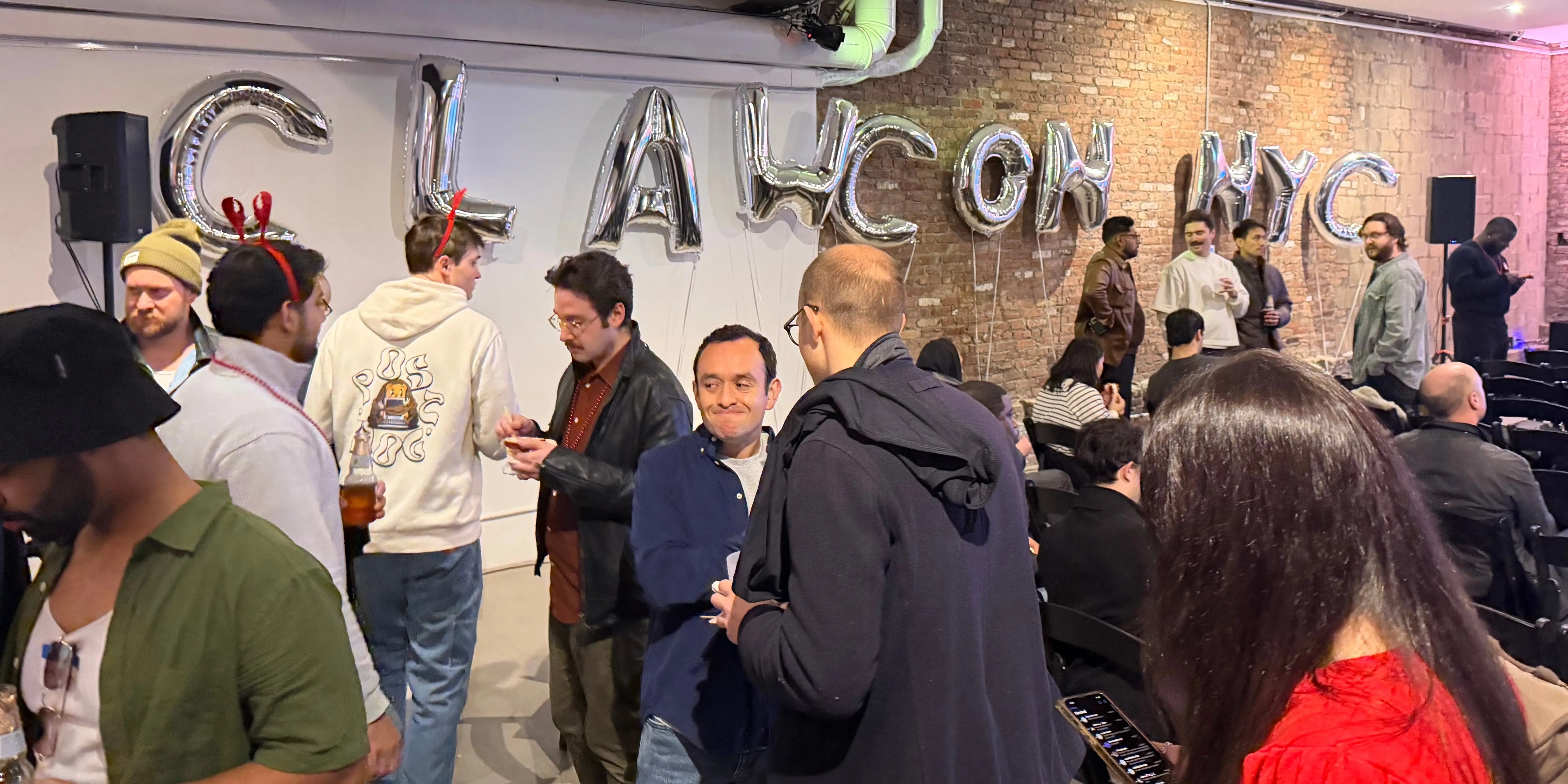 I Went to ClawCon, Where AI Fans Ate Lobster and Debated