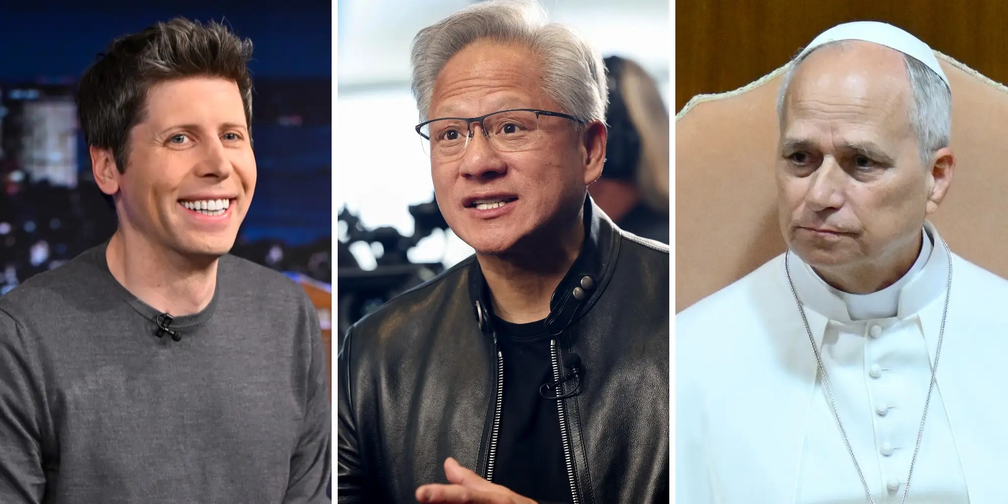 Sam Altman, Jensen Huang, and the Pope: Three Reasonable Men on AI
