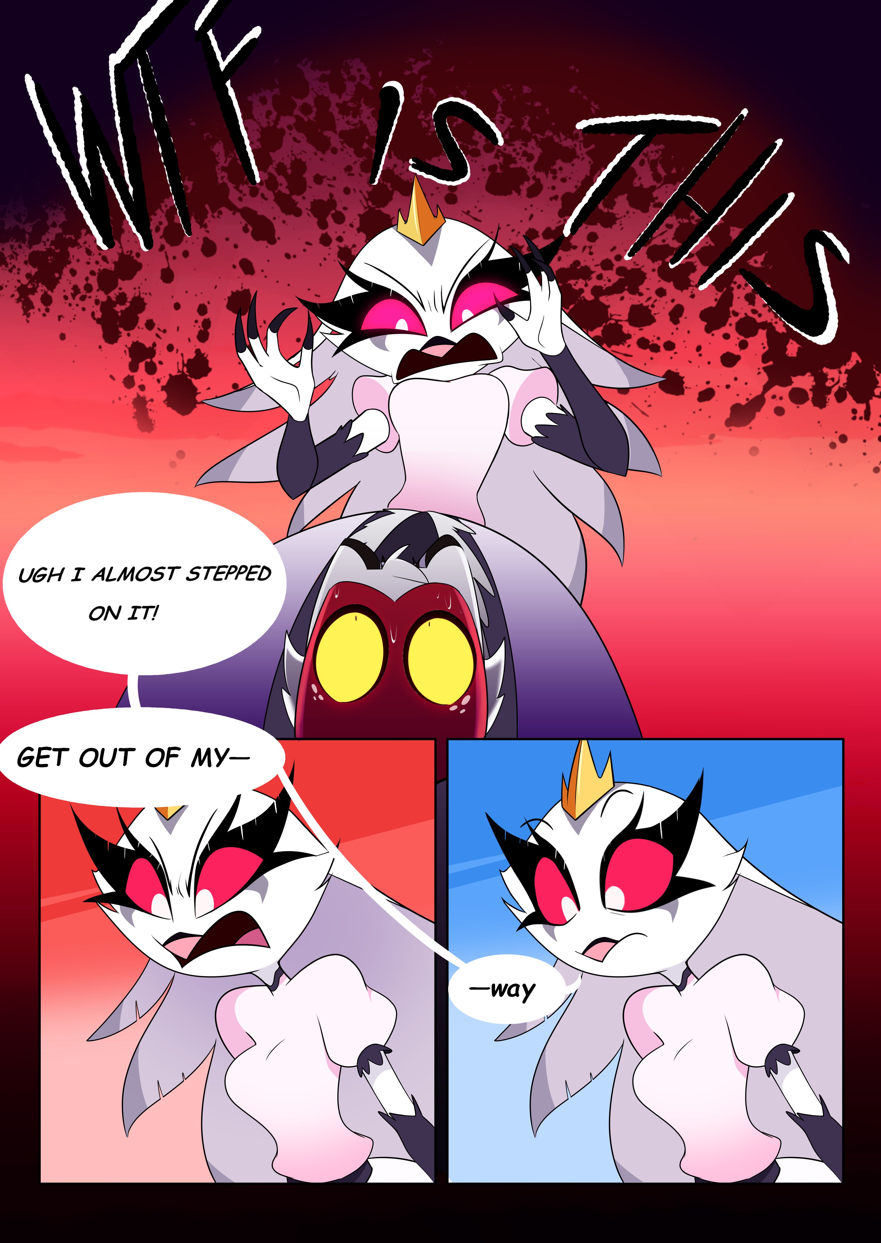 Helluva boss stella x moxxie