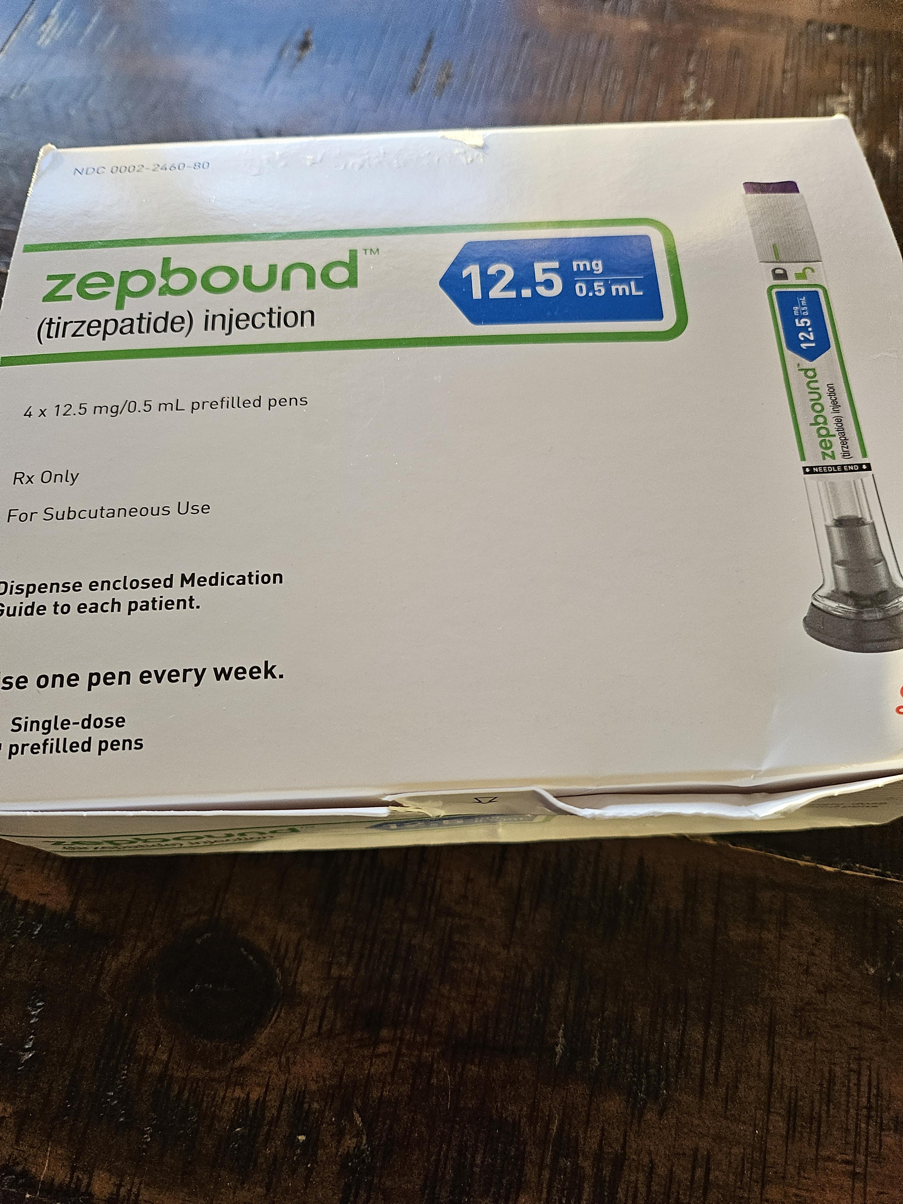 First box of Z : rMounjaro