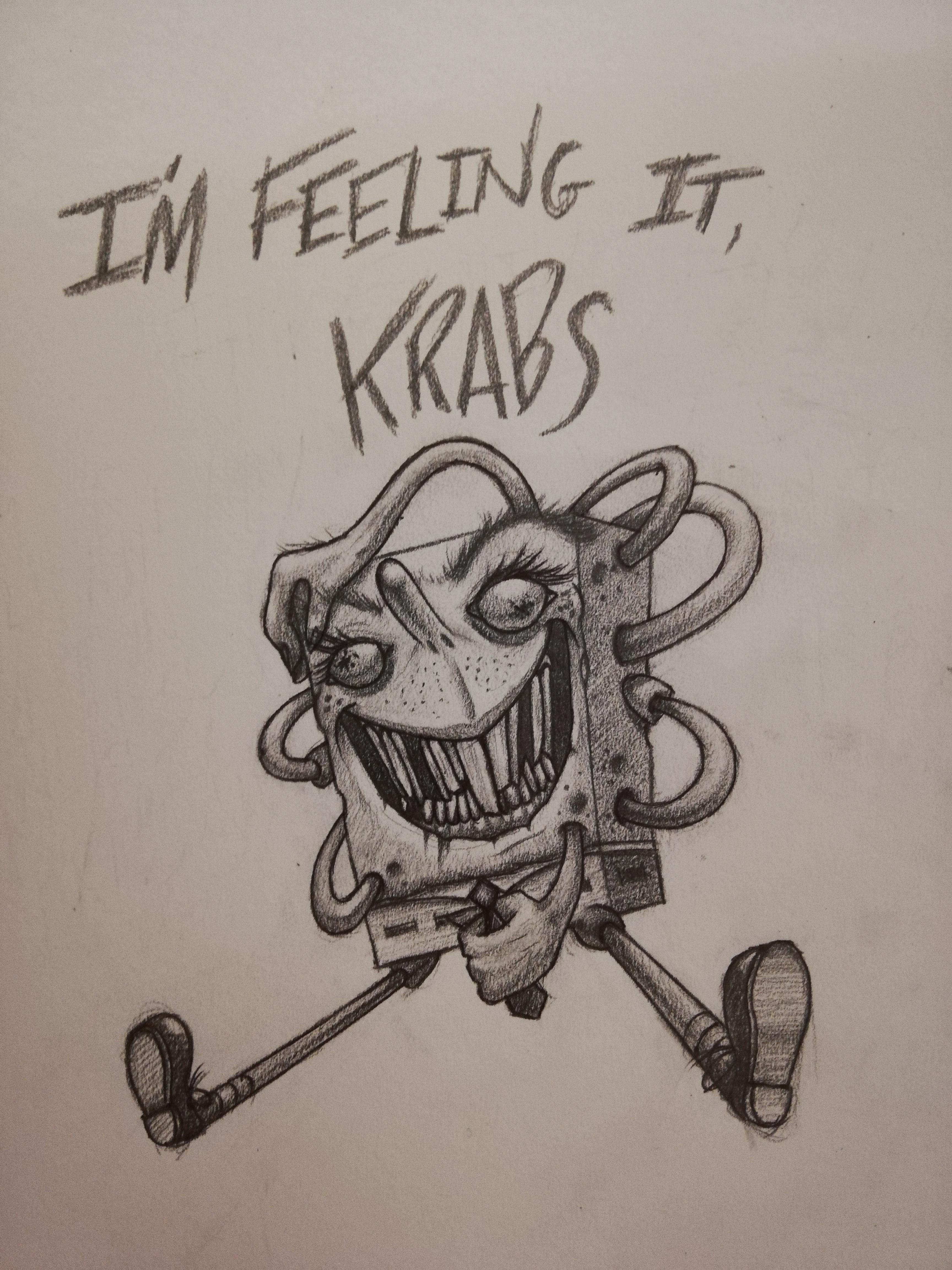 Creepy mr krabs