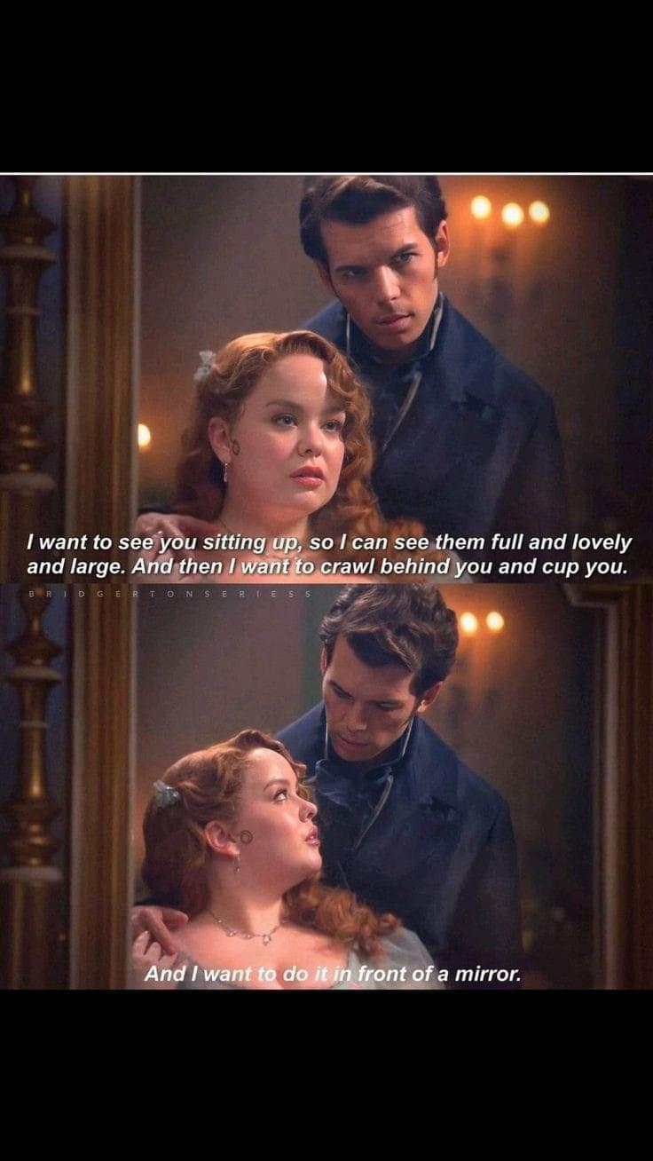 colin and pen mirror scene