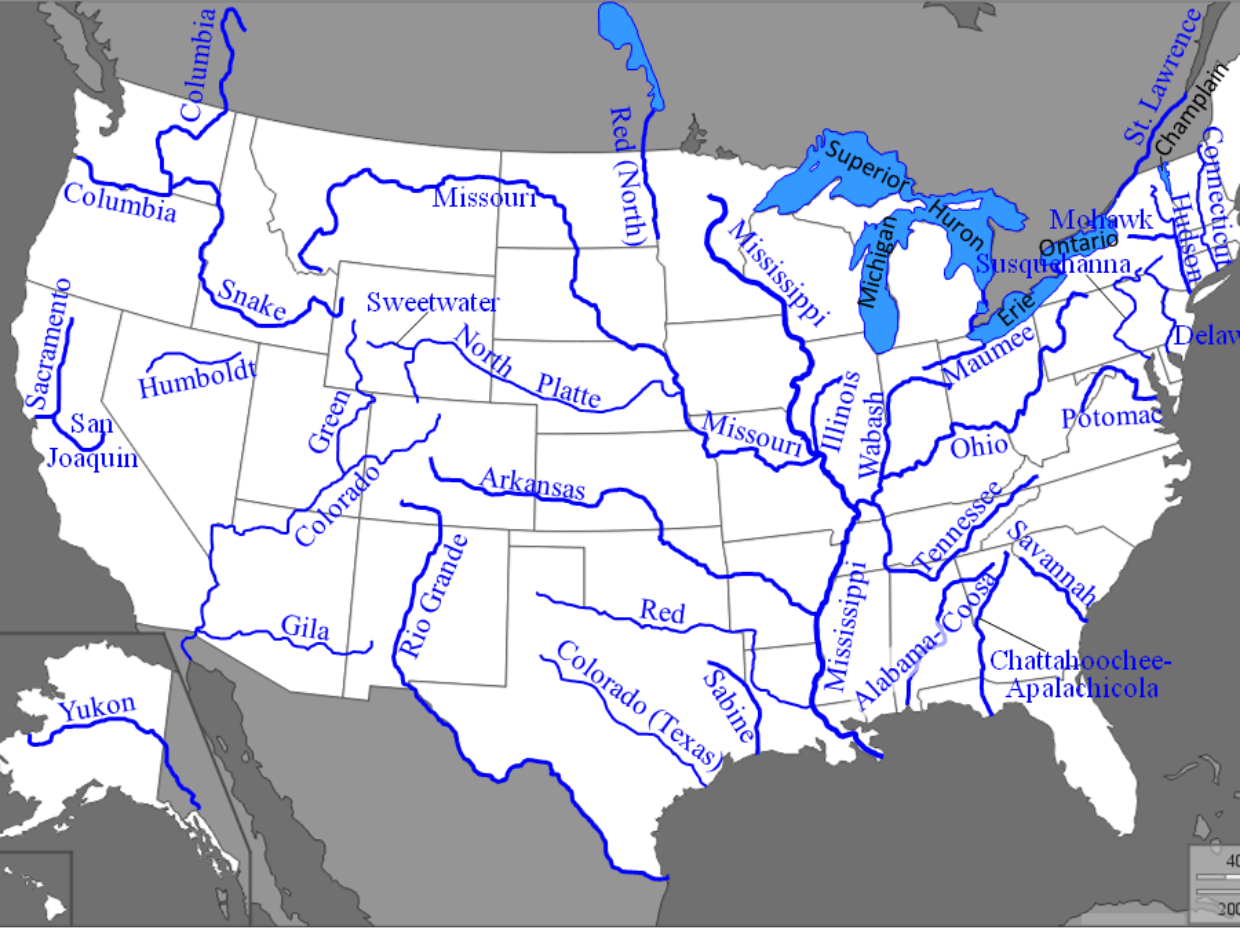 Longest river in n america