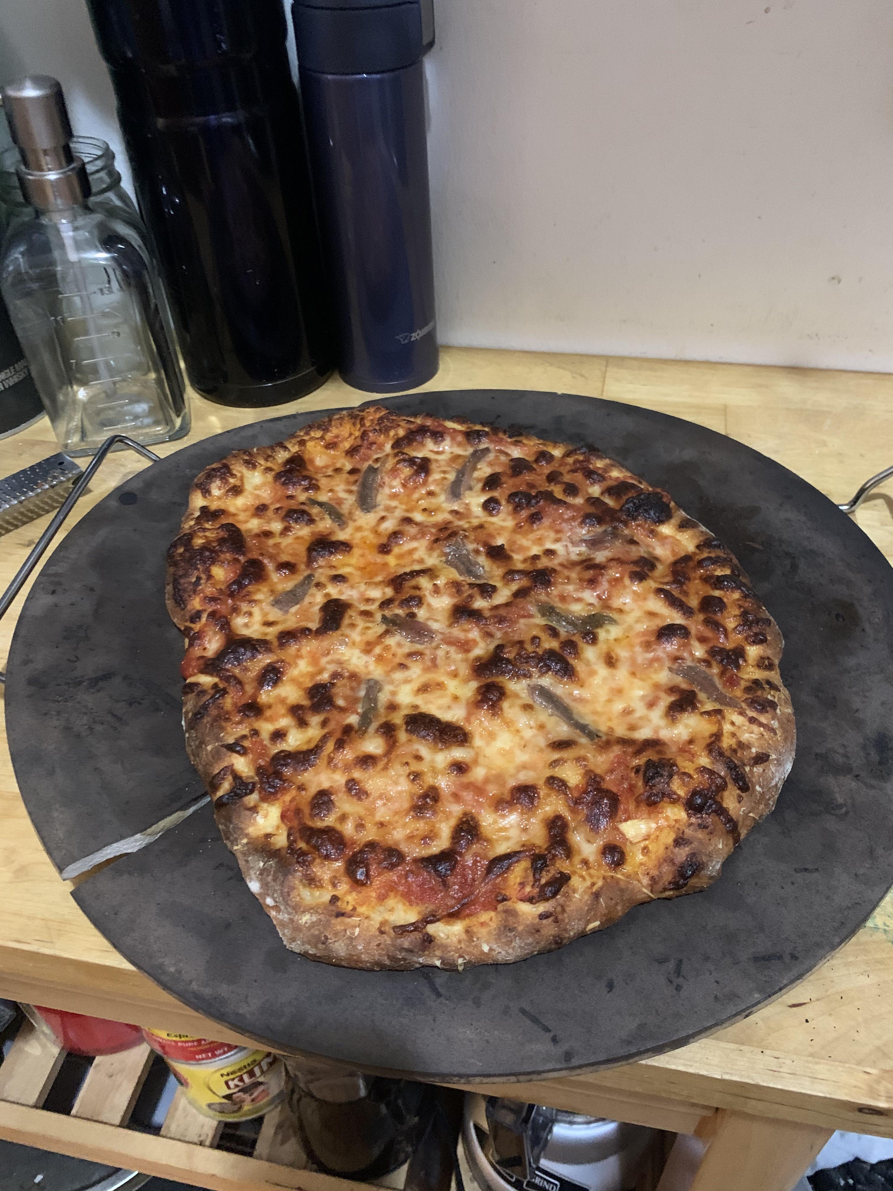 Earth and stone pizza