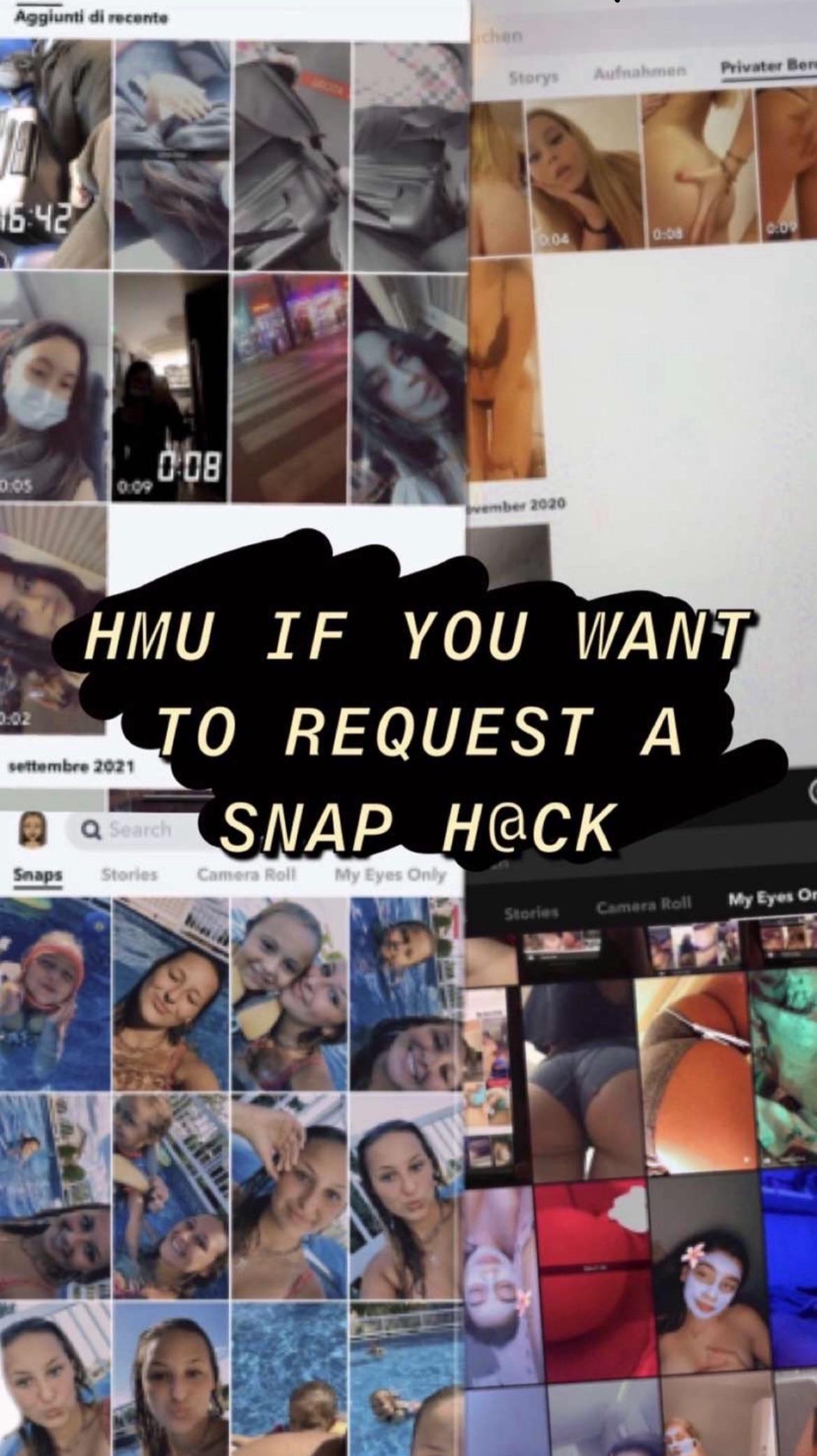 Im doing snap hacks. I also got proof. Telegram: Kinggoldchainzt Snap Cicilafler