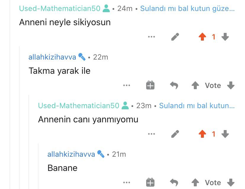 Annesini siken türk