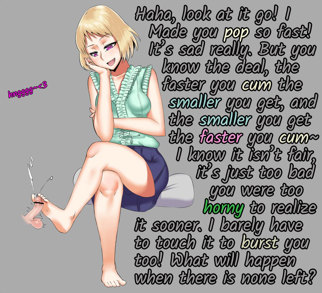 Penis shrink caption