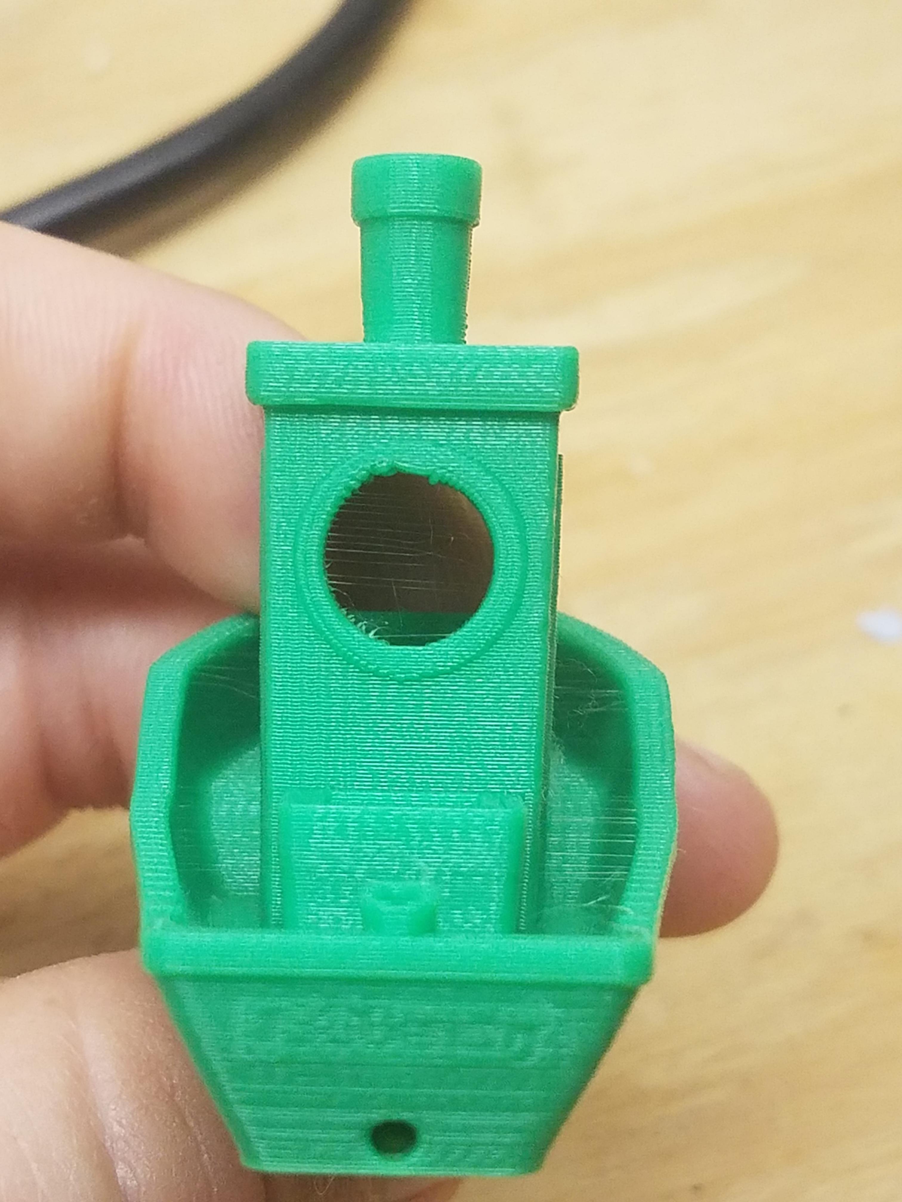 Overhang Issues On Benchy 3dprinting