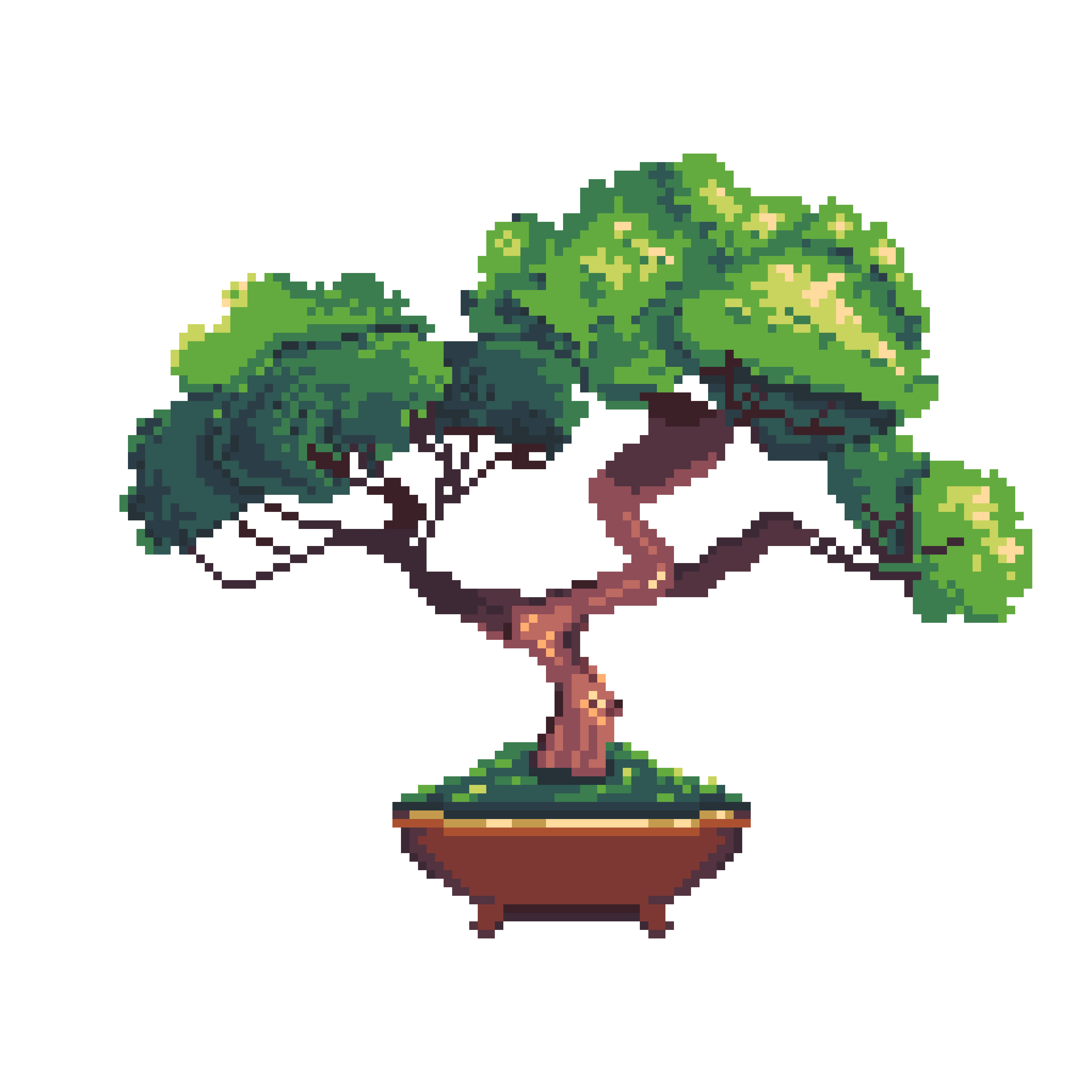 Bonsai Pixelart
