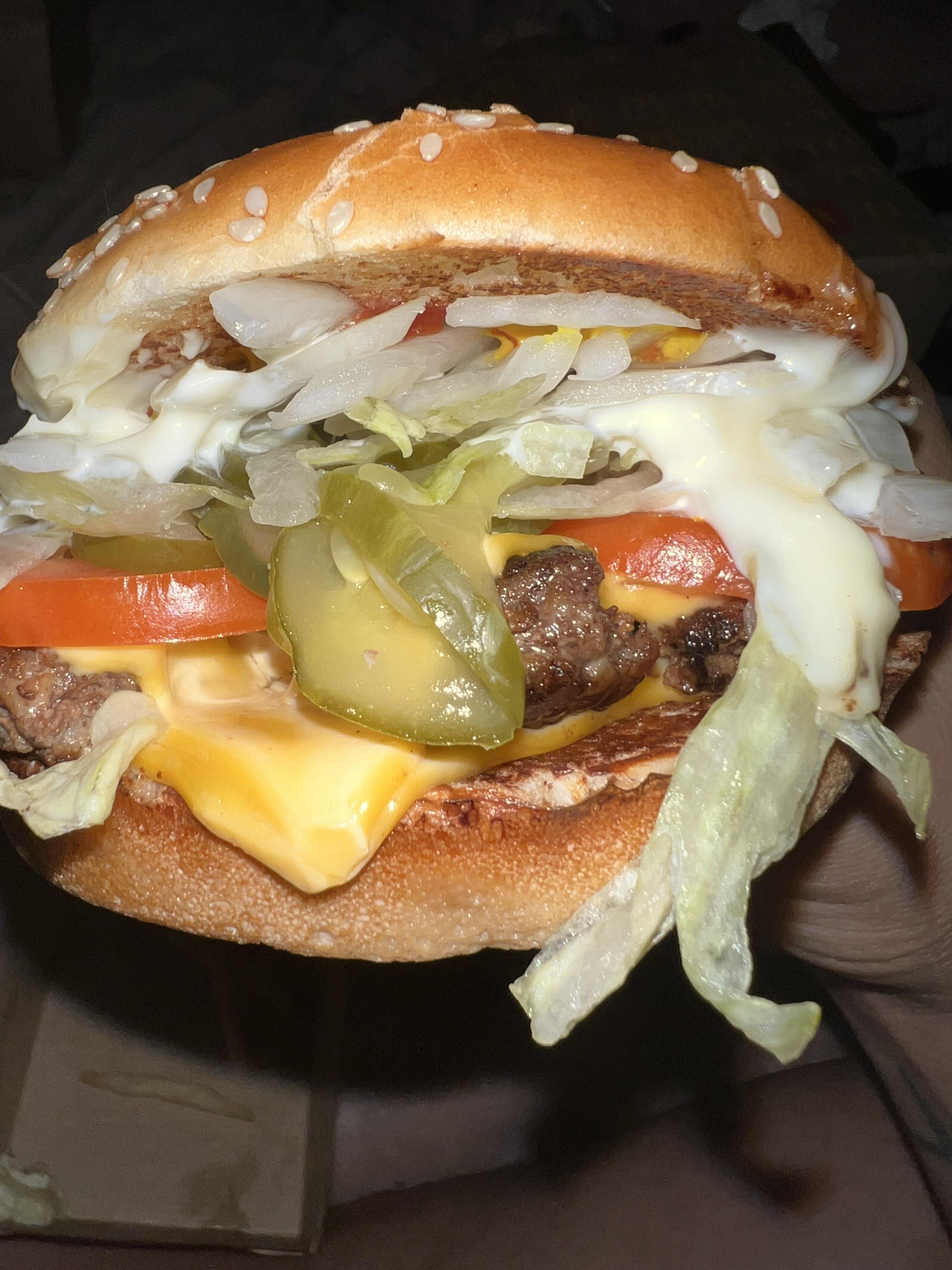 Blissful burgers menu