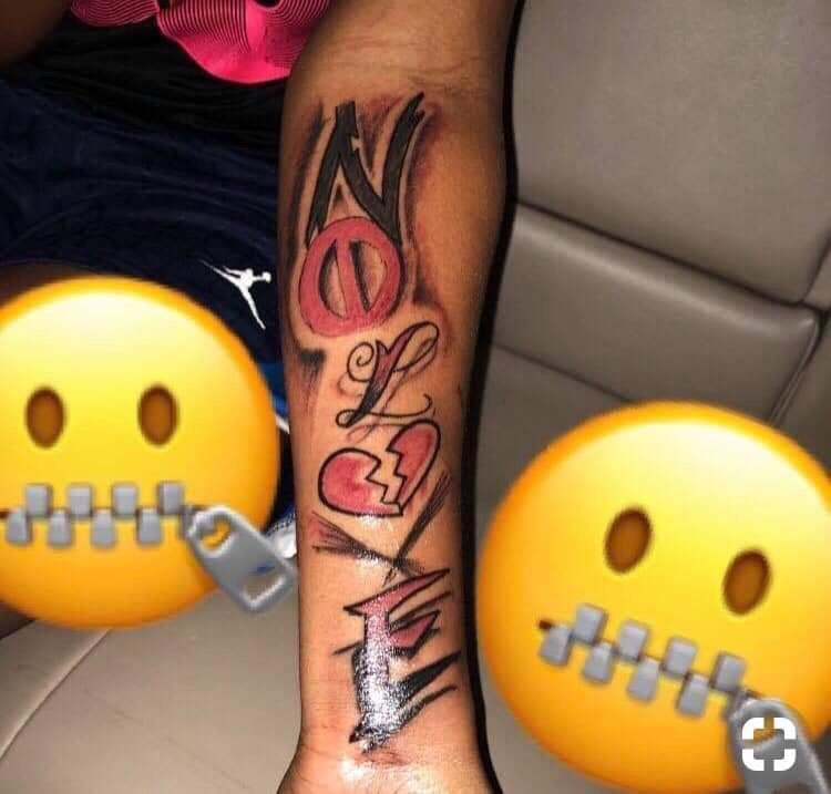 No Love. Found On Facebook : R/Shittytattoos 717_x_750_jpg