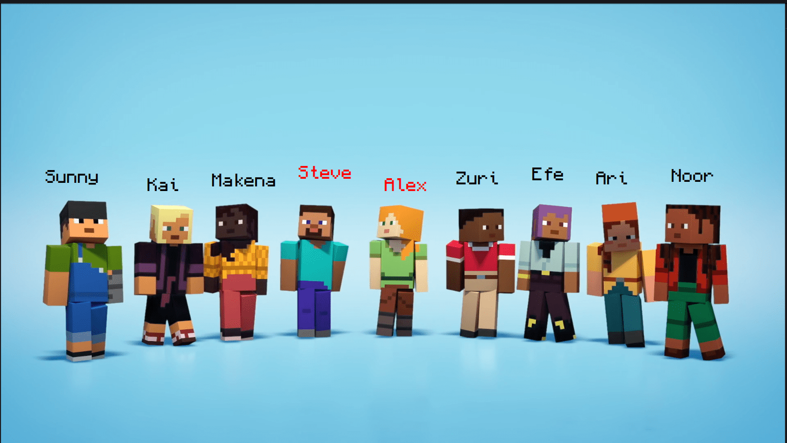 minecraft male skins