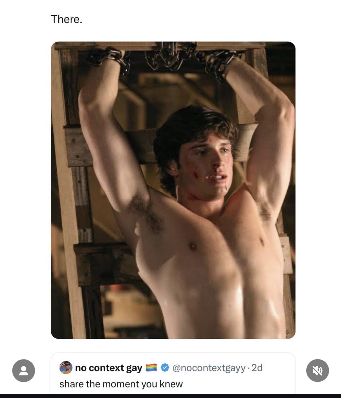 tom welling naked