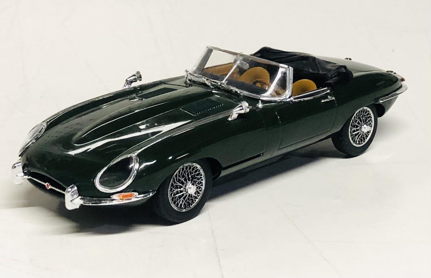 Green jaguar xke