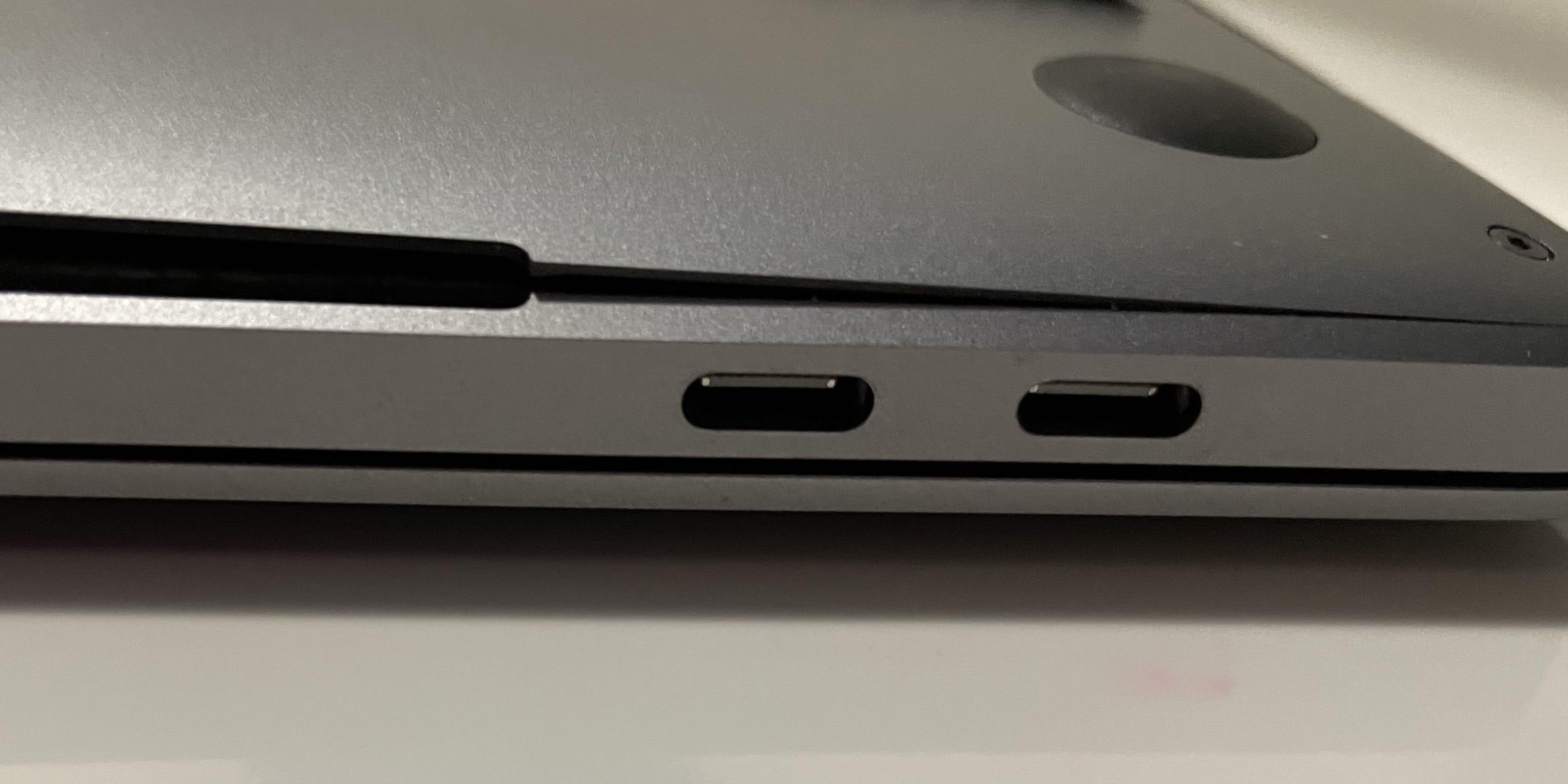 Drained laptop battery