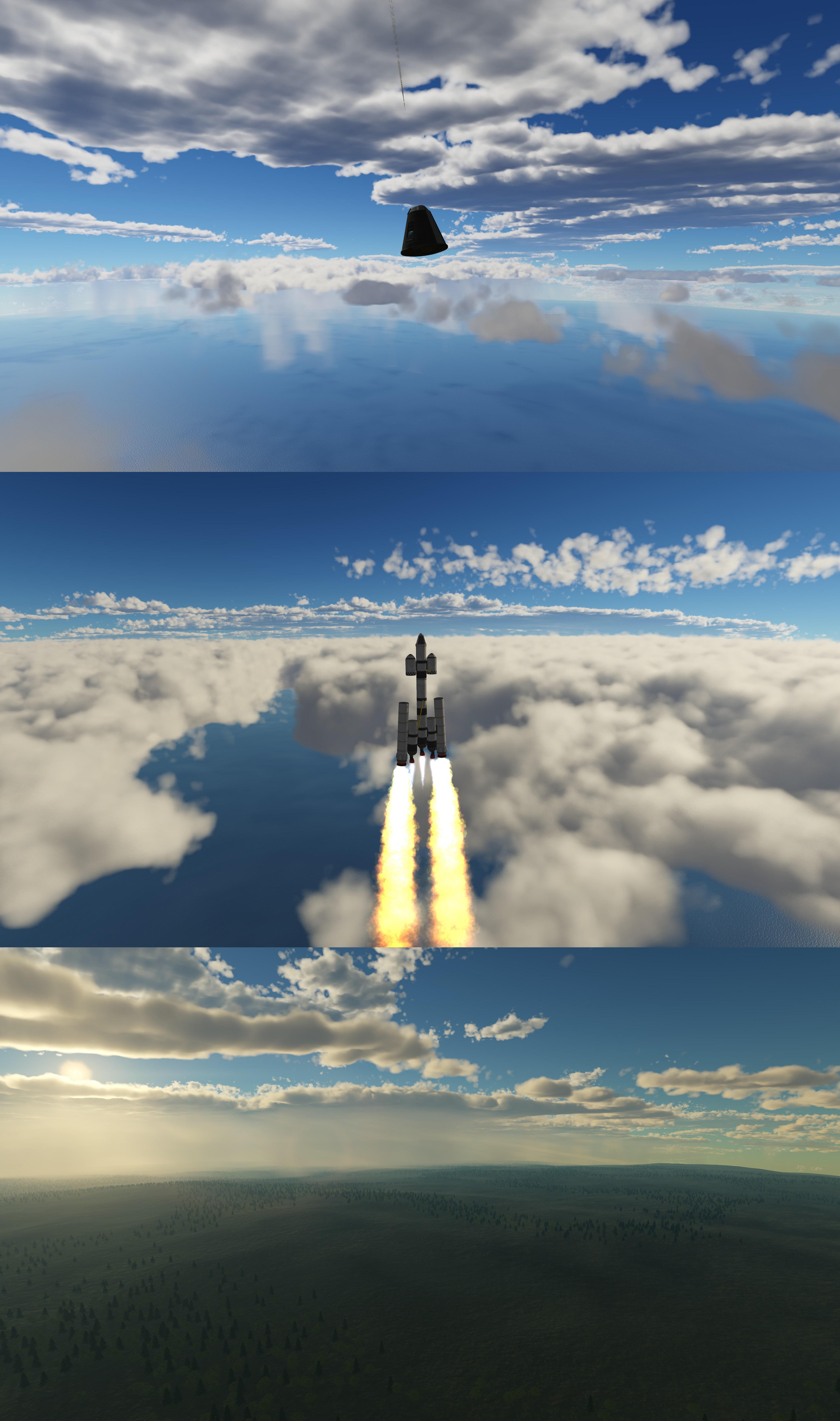 Blackrack volumetric clouds