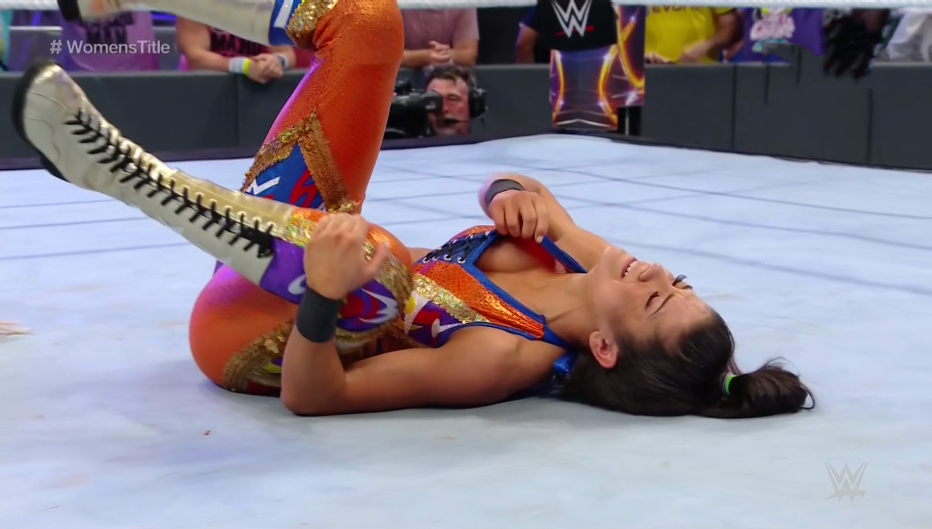 Wwe bayley nip slip