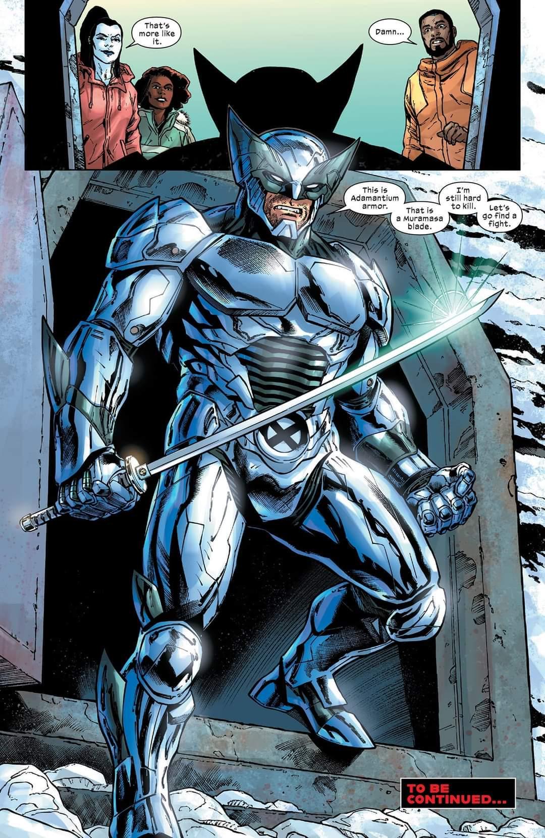 Insomniac Wolverine creating his anti Sabertooth suit for their first fight  in his 200 year long career – Gay Porn Comic