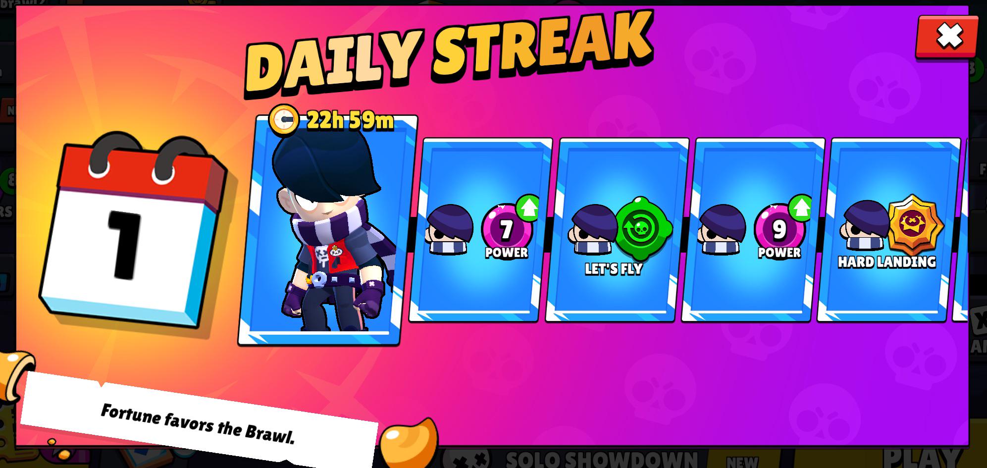 New Players Receive Edgar In Daily Streak : rBrawlstars