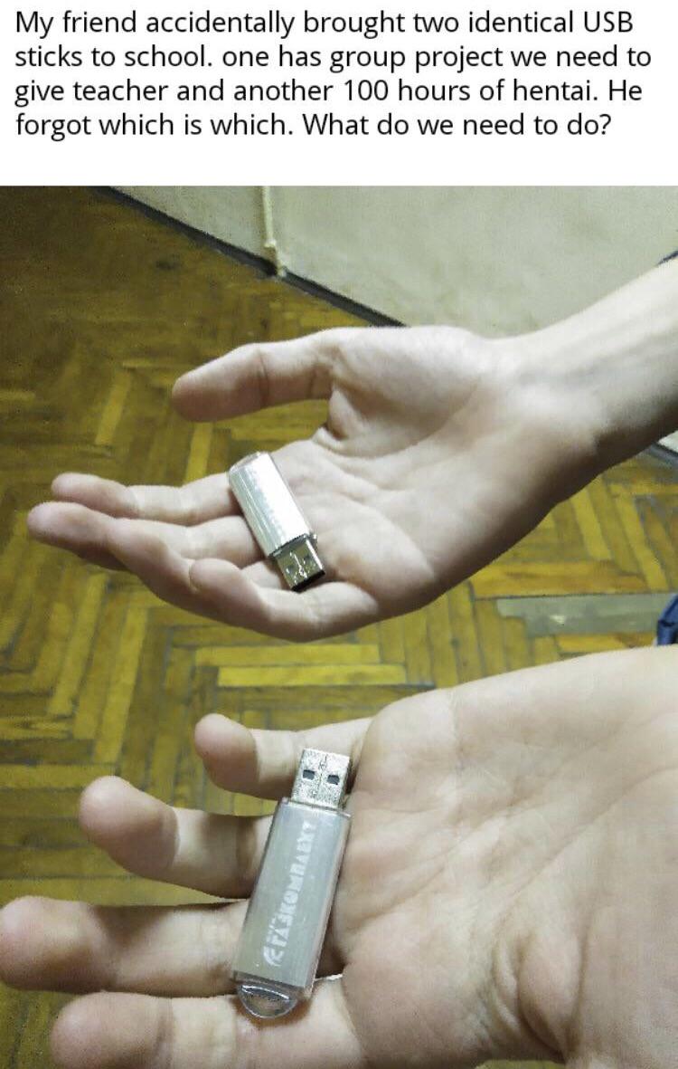 Usb sex meme