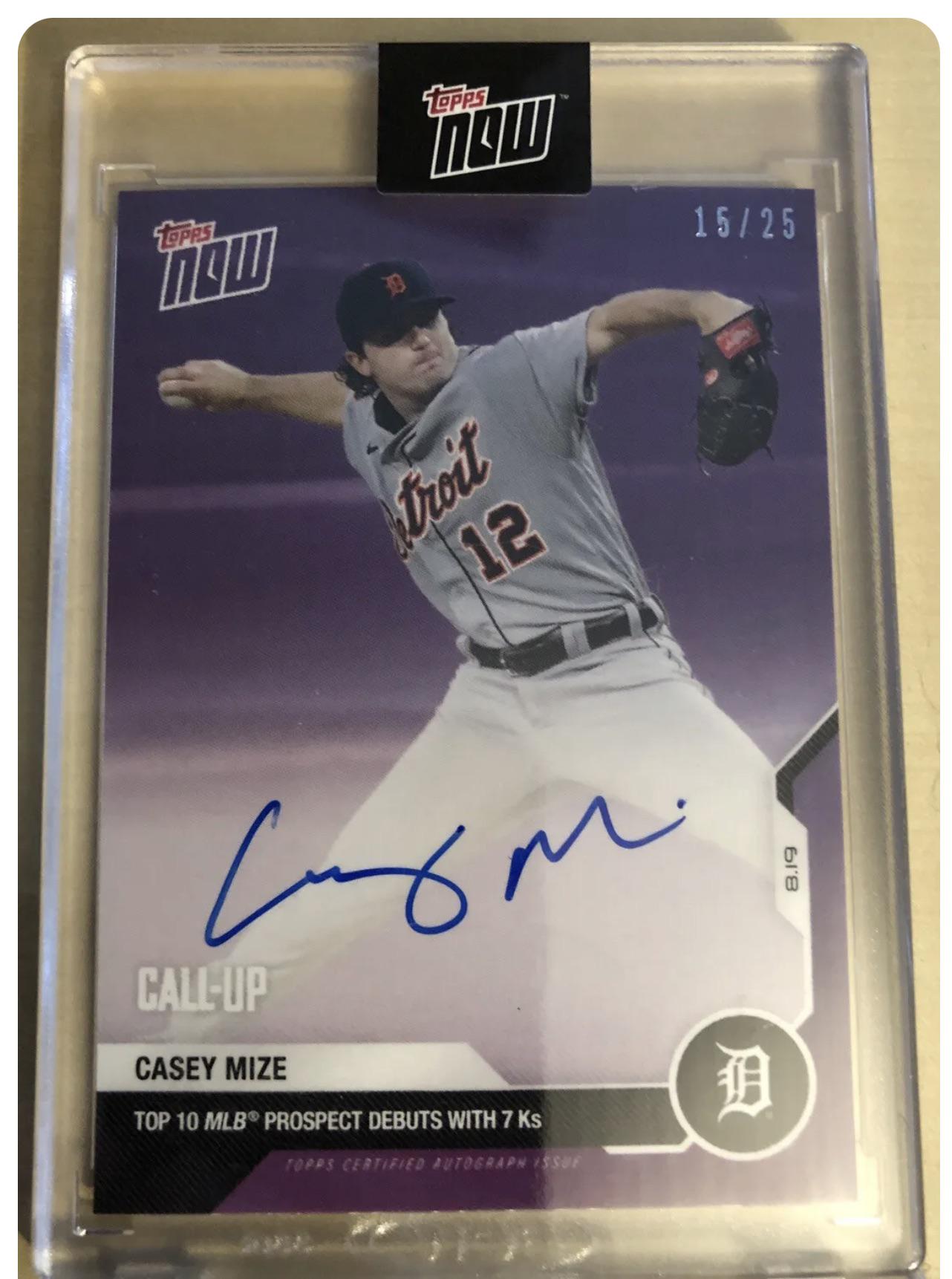 Baseball card investing