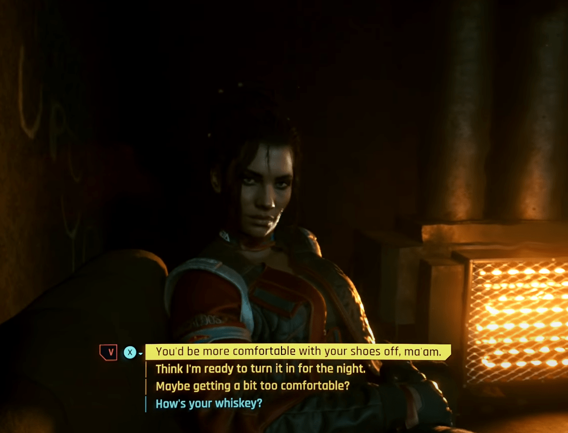 Cyberpunk 2077 foot fetish