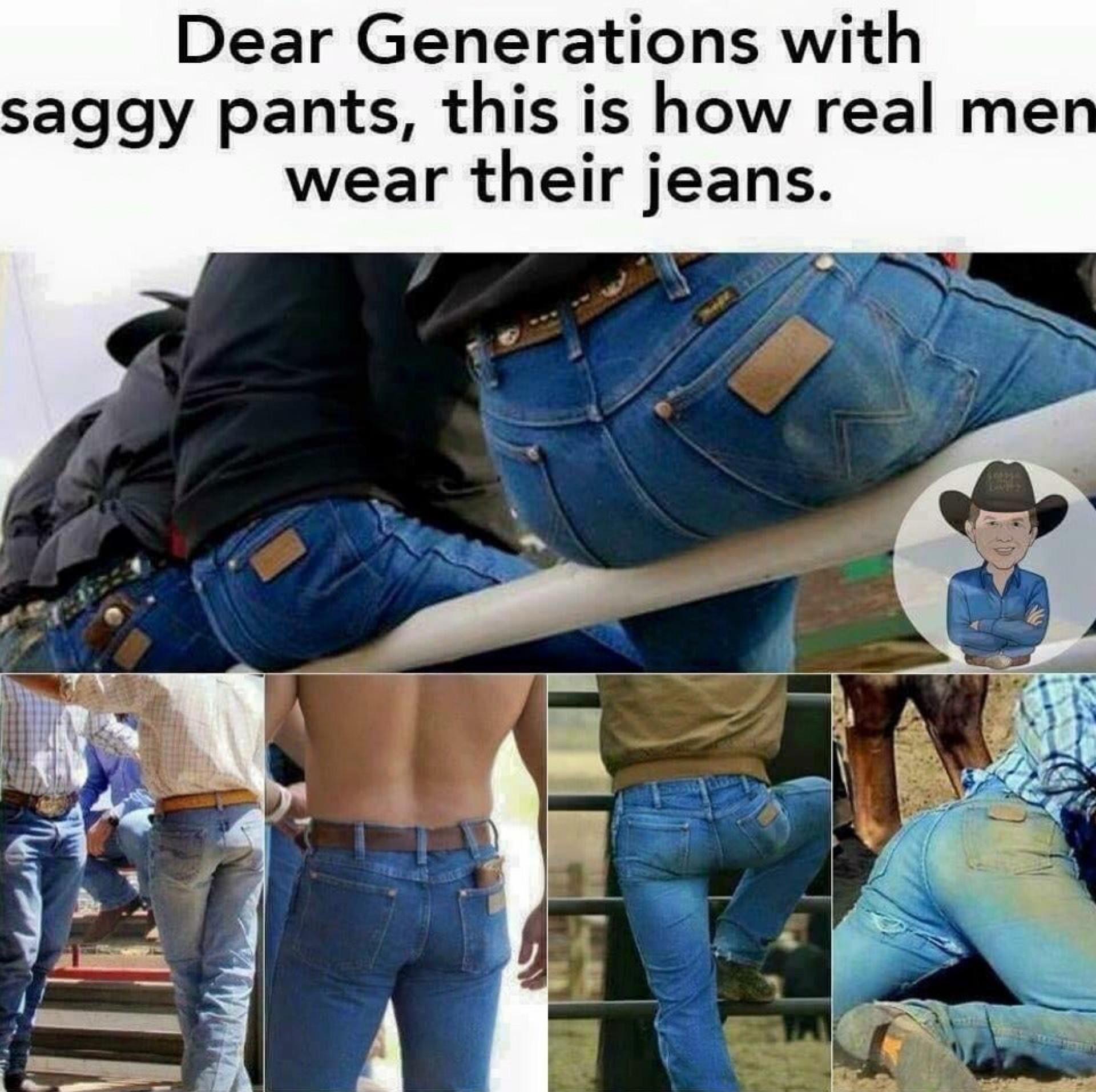Me thinks that the (probable) guy that made this meme originally, liked  looking at mens asses a little too much. 😉 : rlgbt