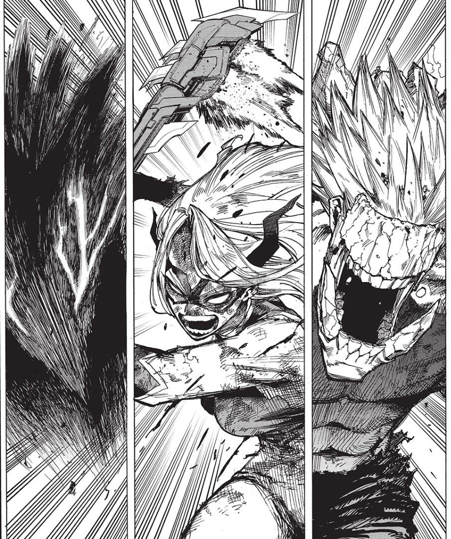 Mt Ladys Development : rBokuNoHeroAcademia Mount lady vs gigantomachia
