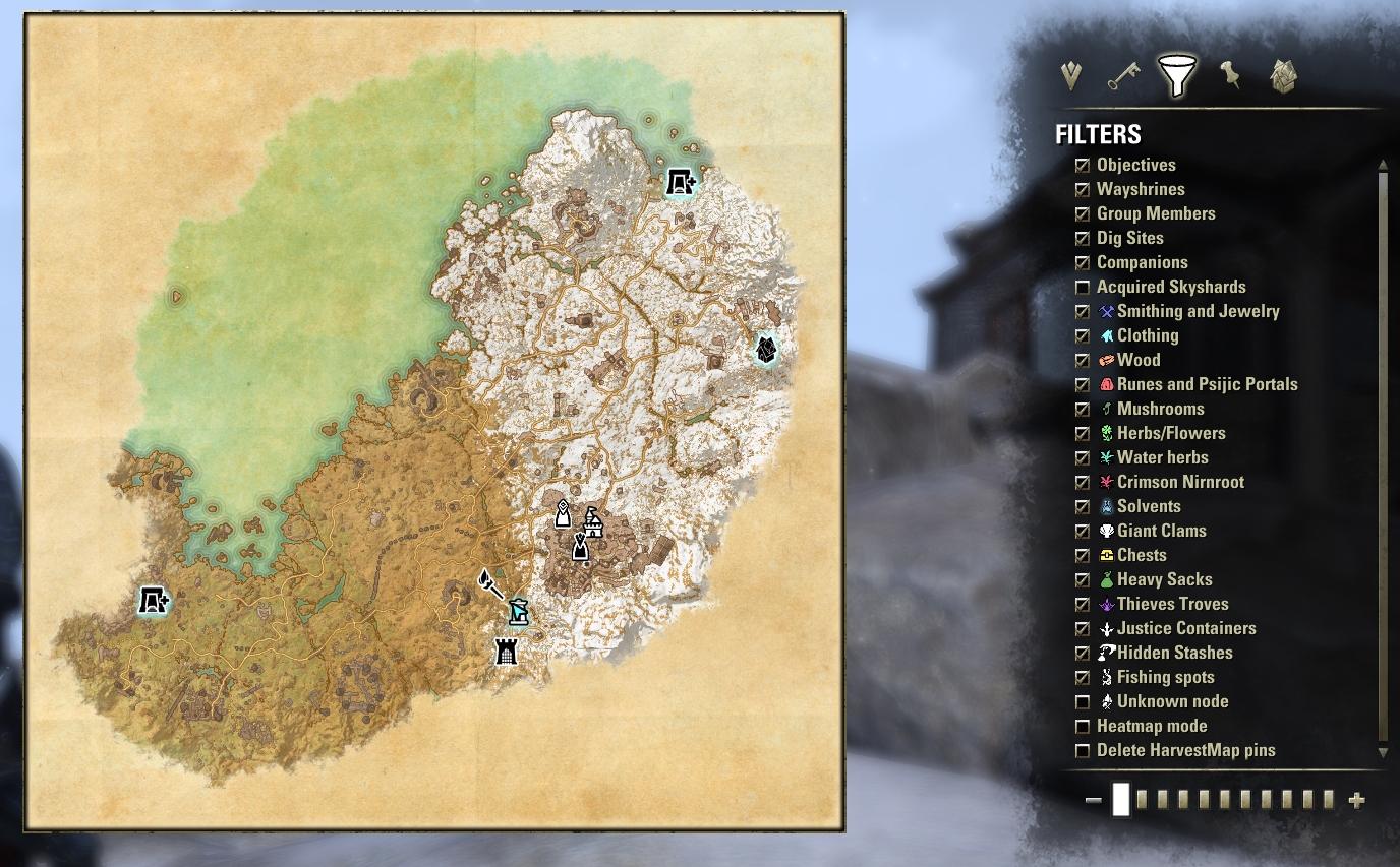 HarvestMap no longer seems to be working anymore? : relderscrollsonline
