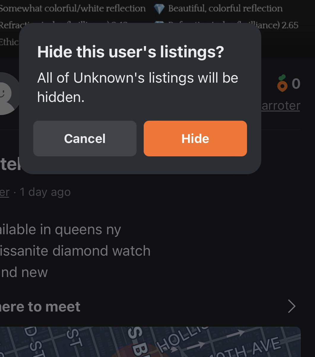How to search for users on mercari