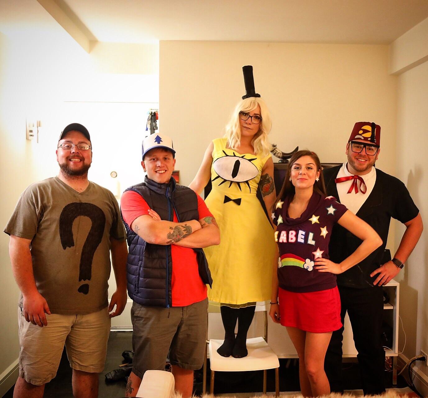 Gravity falls group costume