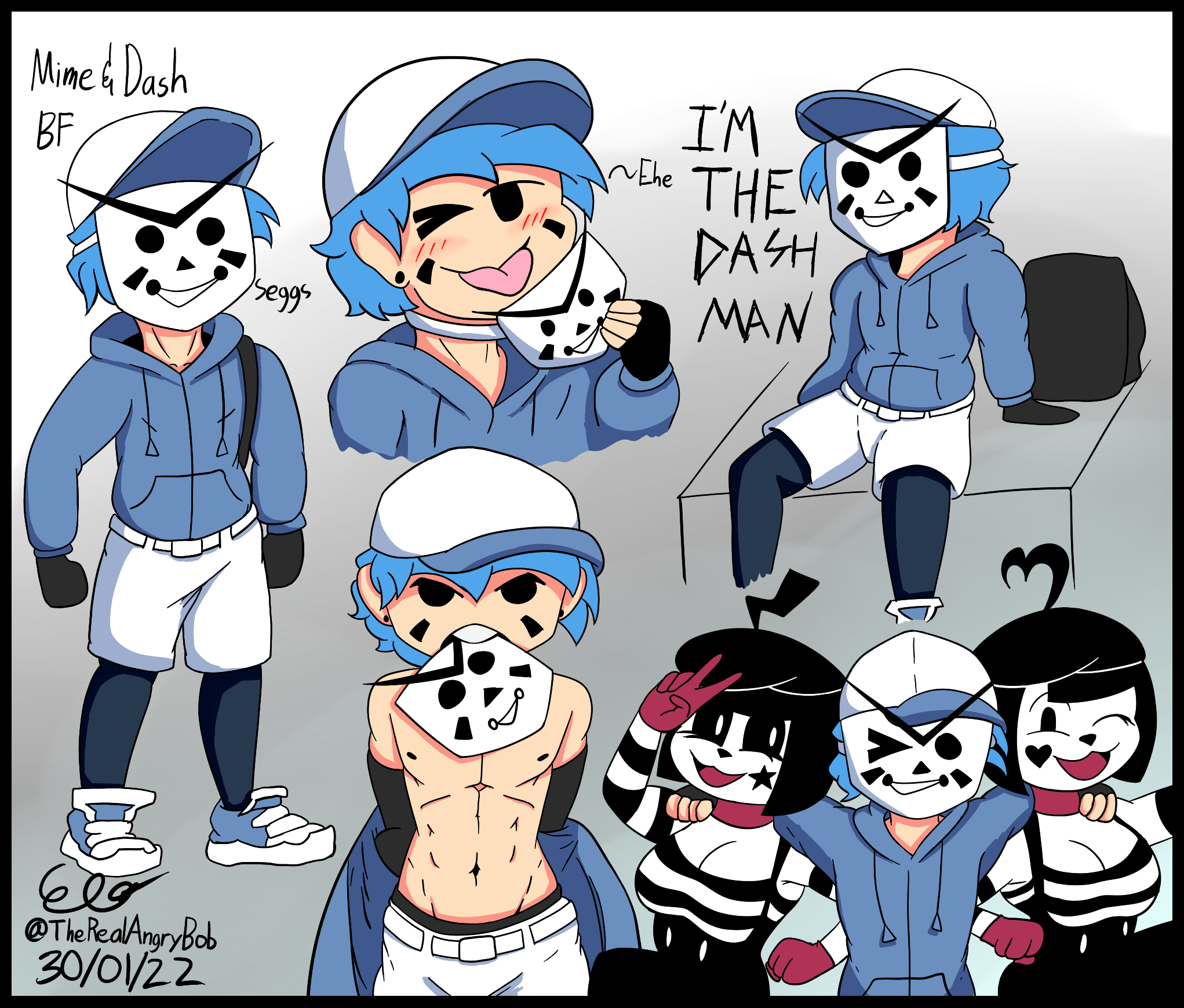 Mime N Dash BF : rFridayNightFunkin Mime and dash part 2