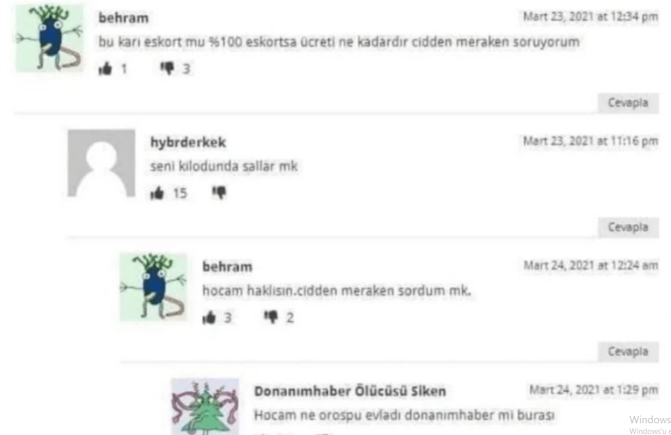 Karamanlı hayrunnisa ifşa