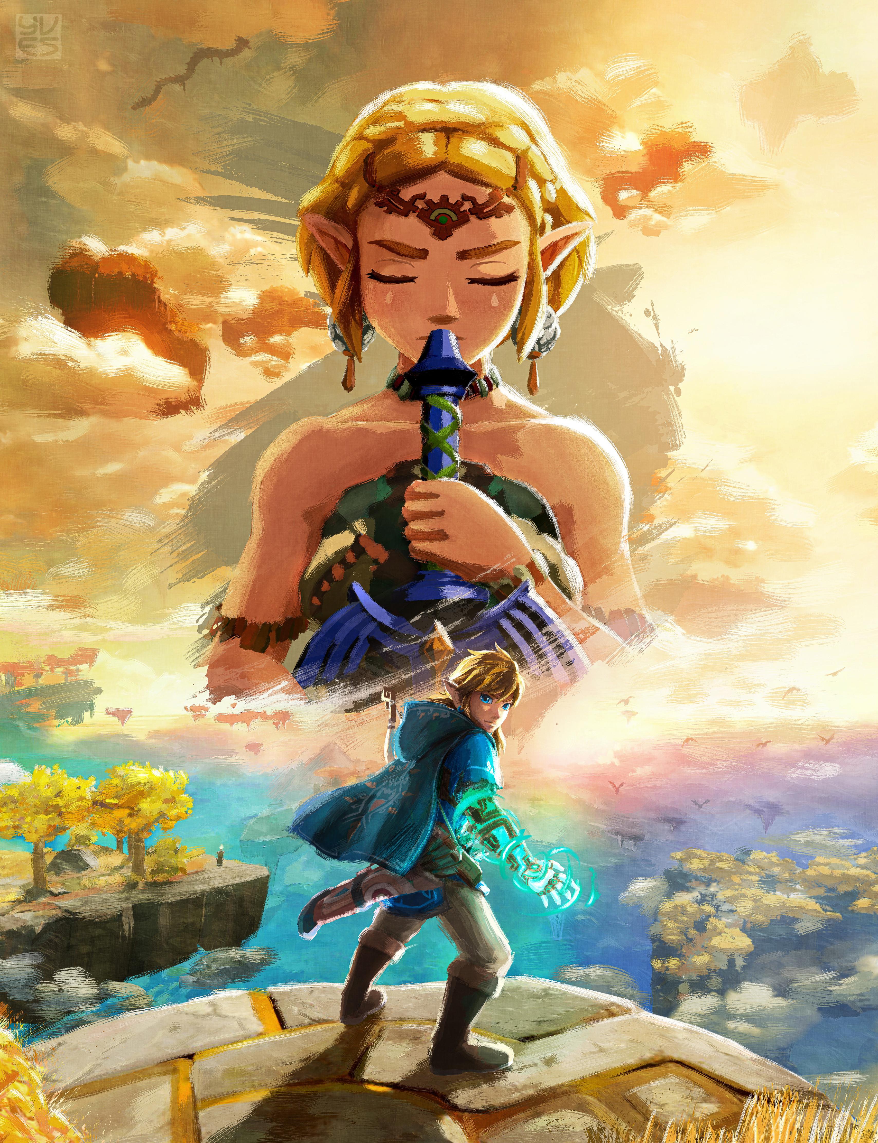 Zelda tears of the kingdom fanart