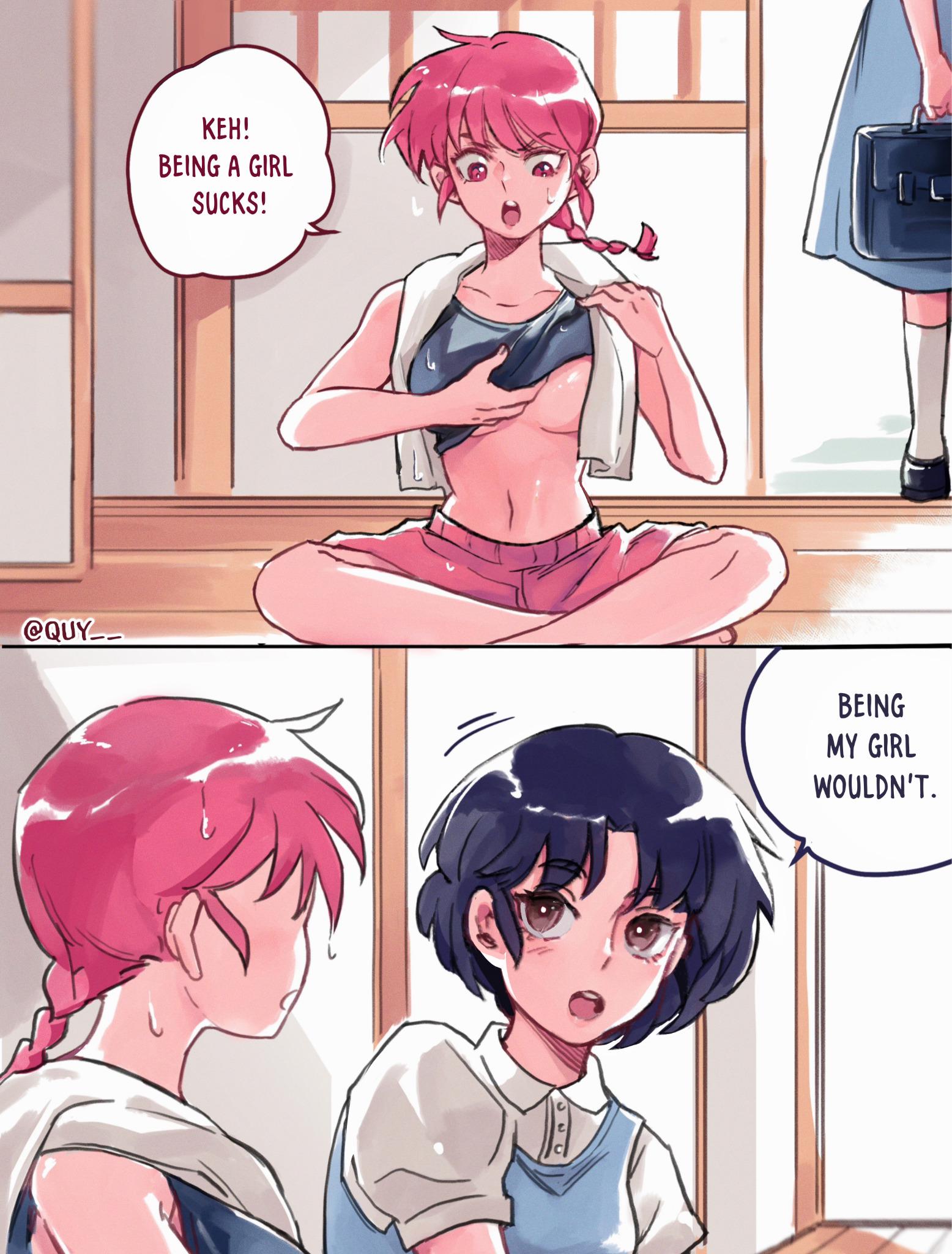 ranma x akane tumblr nsfw comic