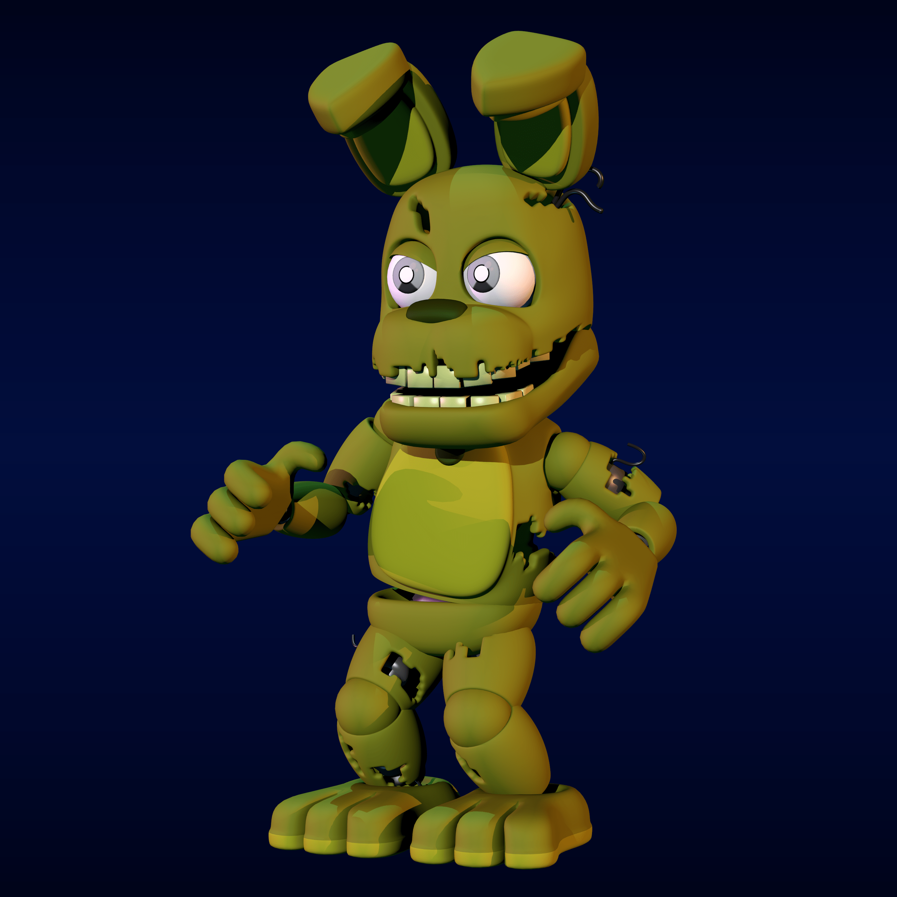 Adventure SpringTrap | Model : rfivenightsatfreddys