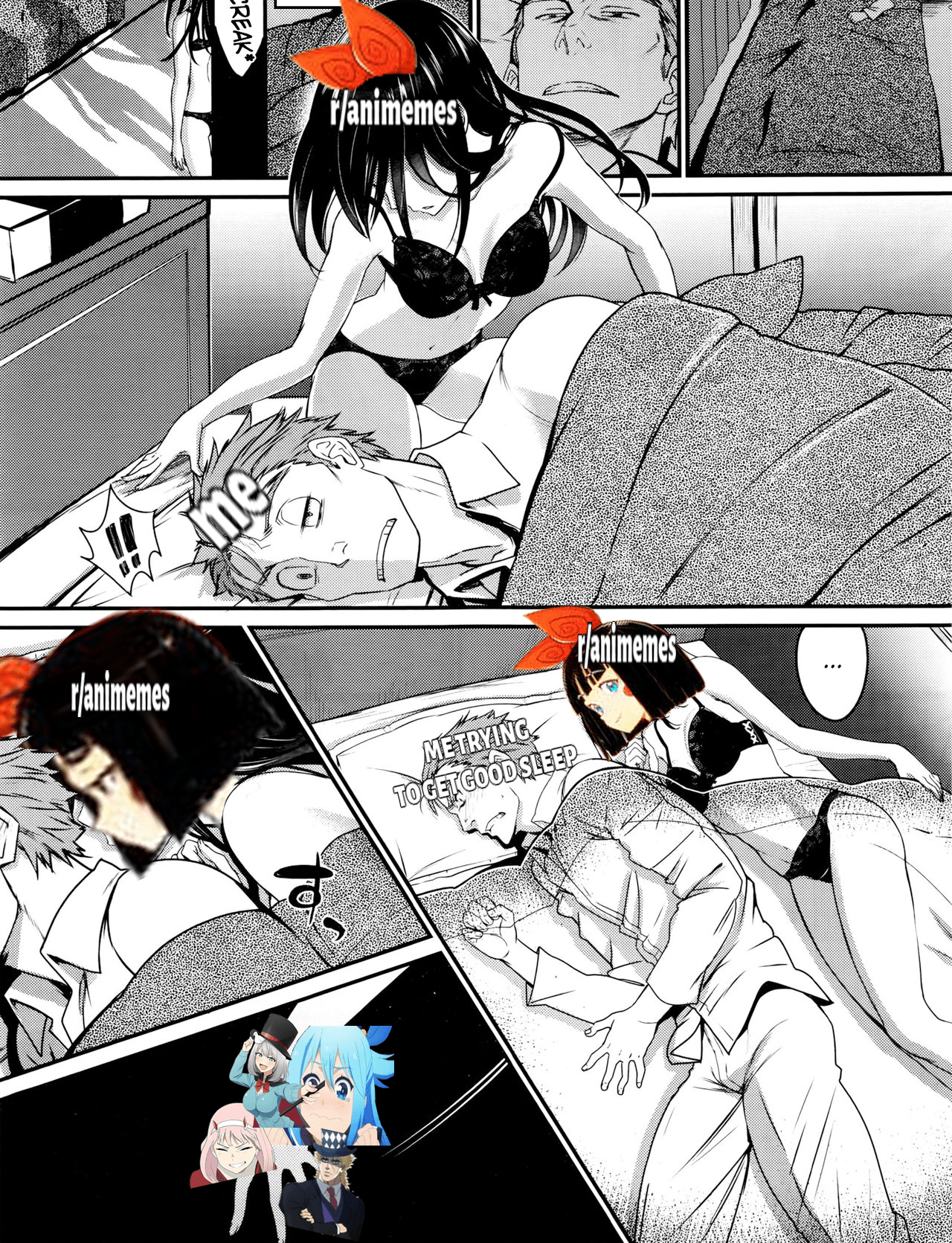 Found this gold doujin. Sauce is below : r/Animemes