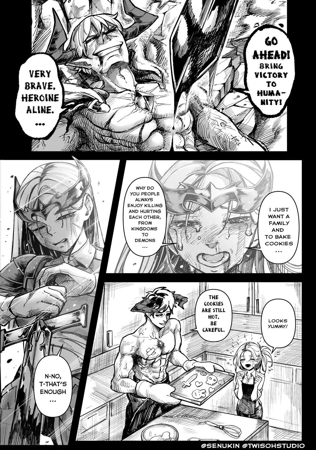 Heroine Aline Just Wants to Bake Cookies by (senukin69) : rwholesomeanimemes Senukin 69 genie