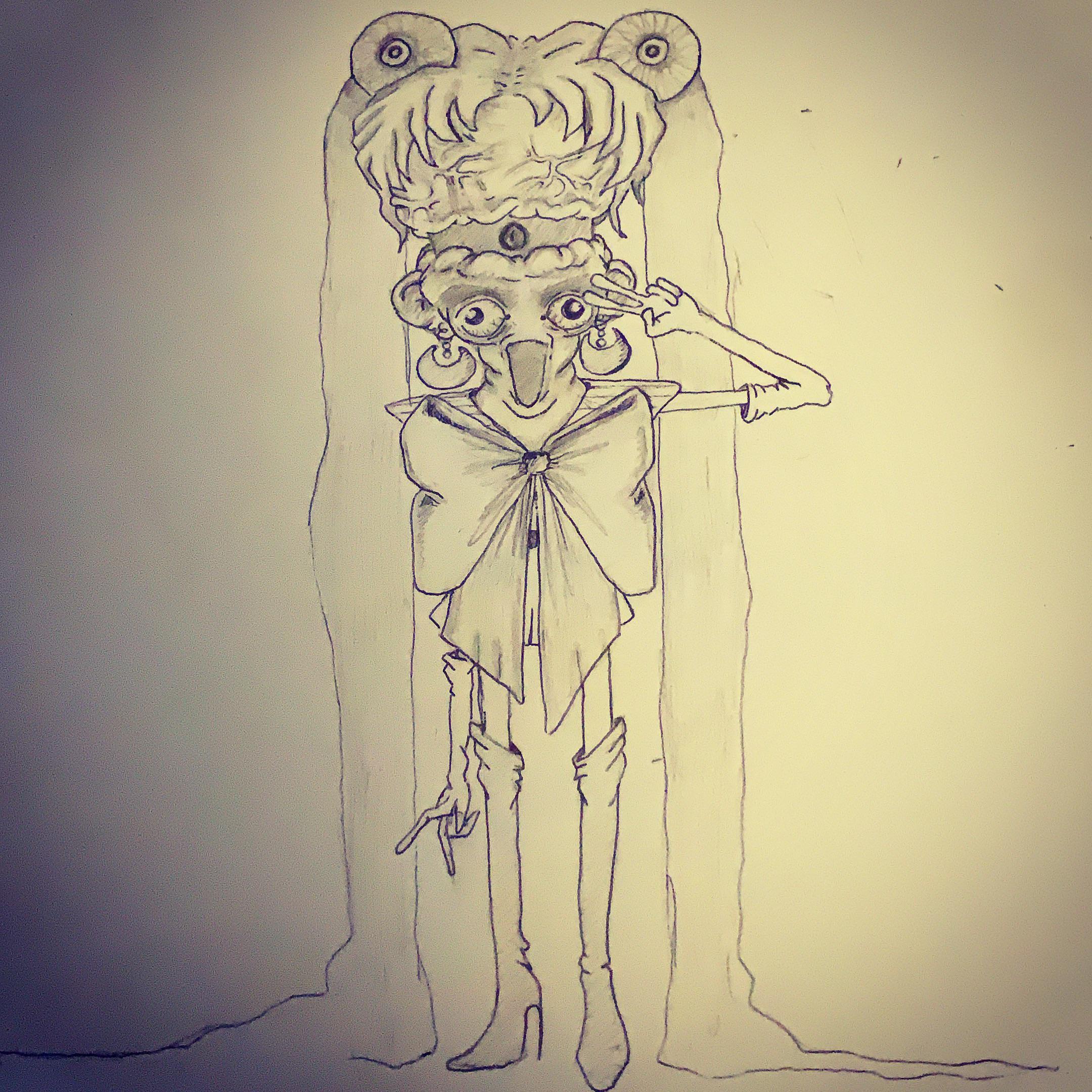 Sailor Moon And Her Unrealistic Beauty Standards Doodles