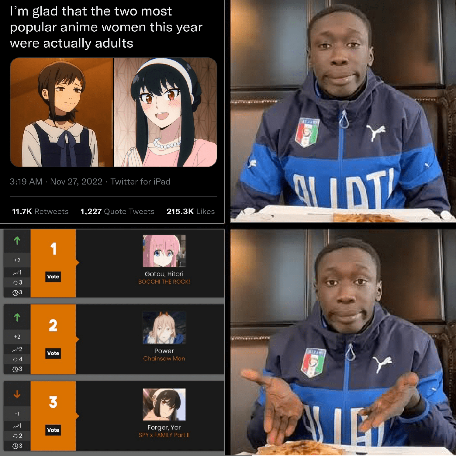 dafaq are these people smoking? : rgoodanimemes Amouranth deepthroat