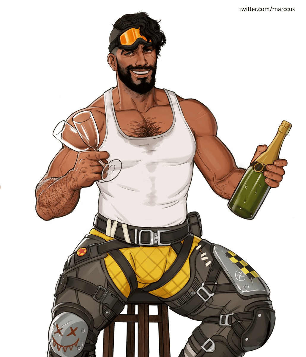 Why the fuck is this man so damn fine (art by Marccus on Twitter) :  r/gaymers