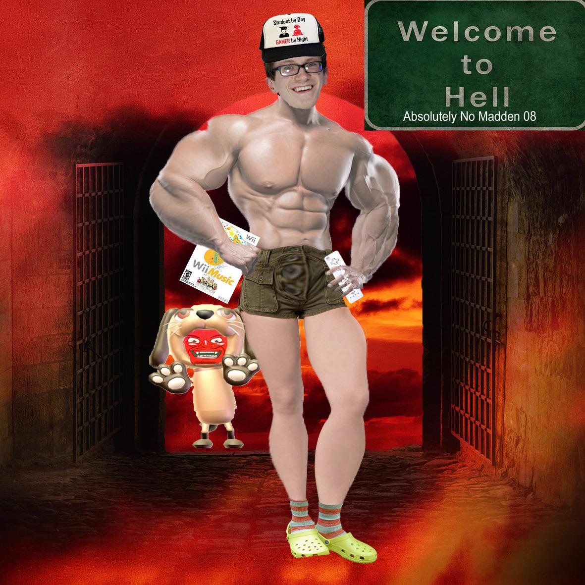 Scott the woz shirtless