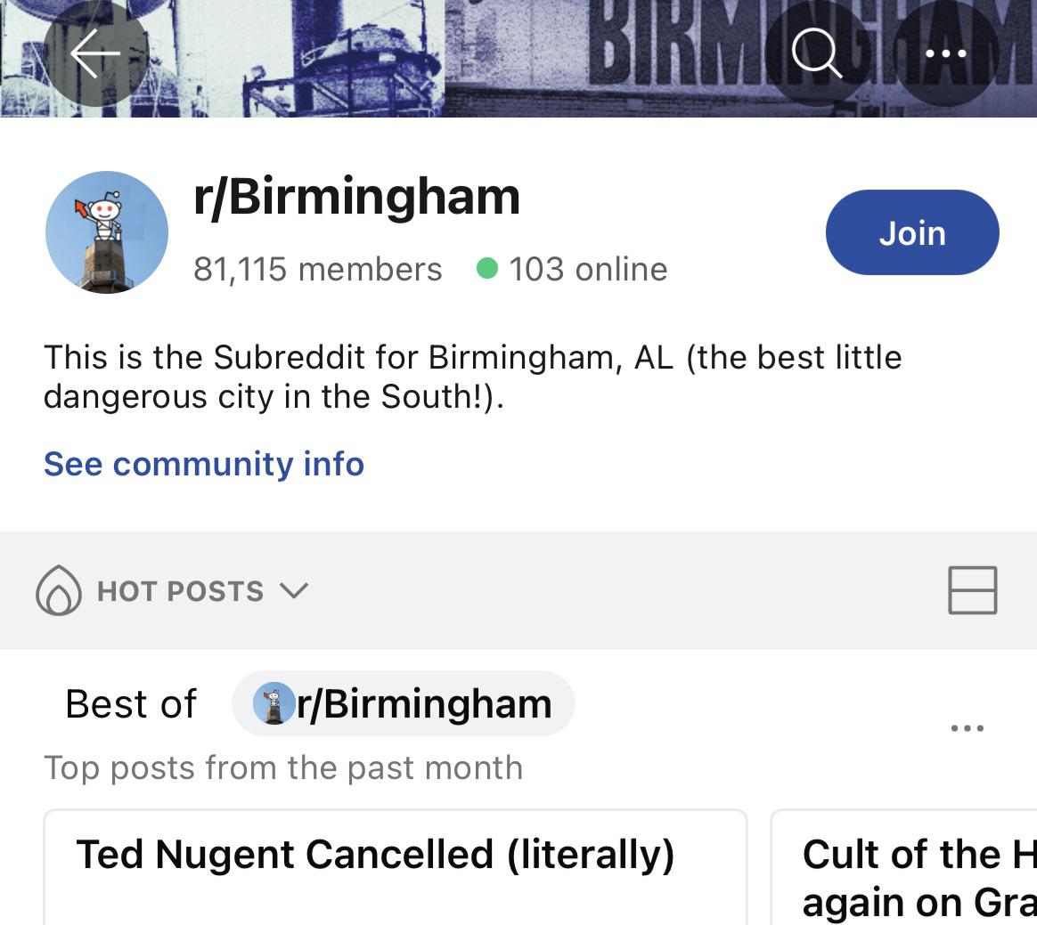 Birmingham reddit