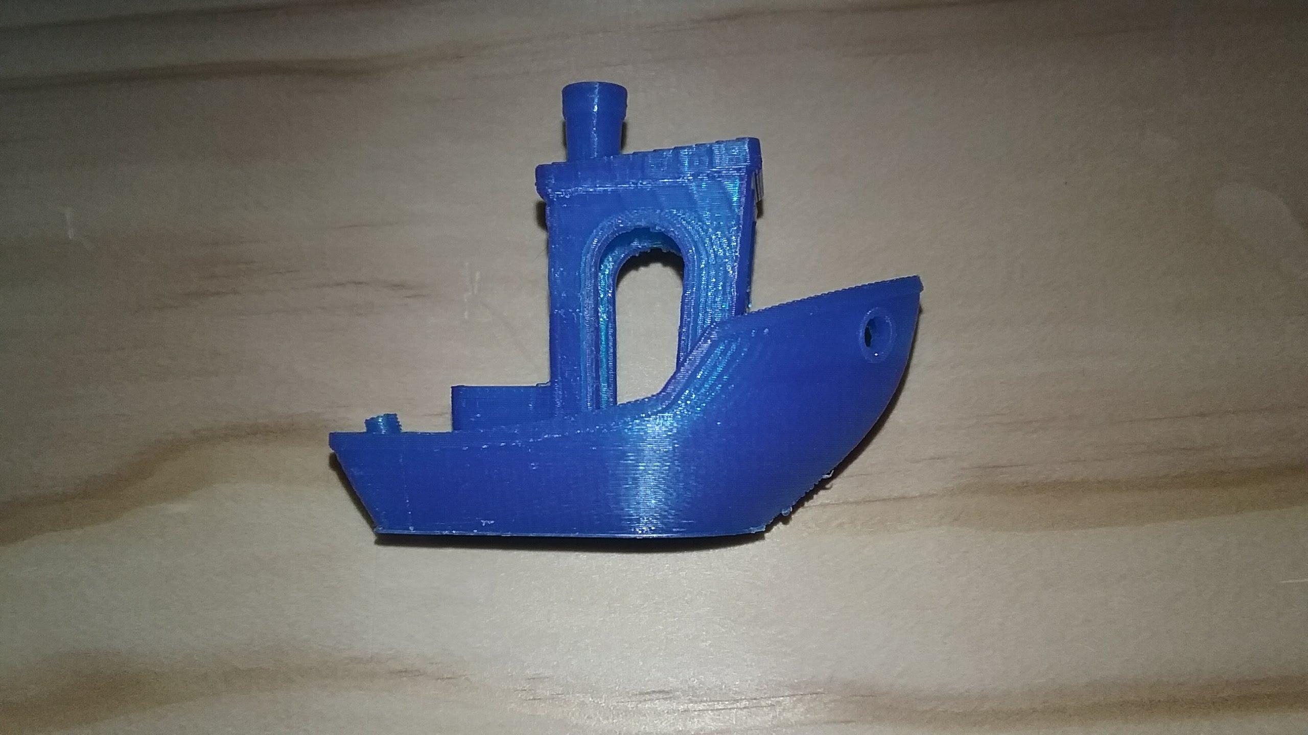 First Try At The 3d Benchy Fixmyprint