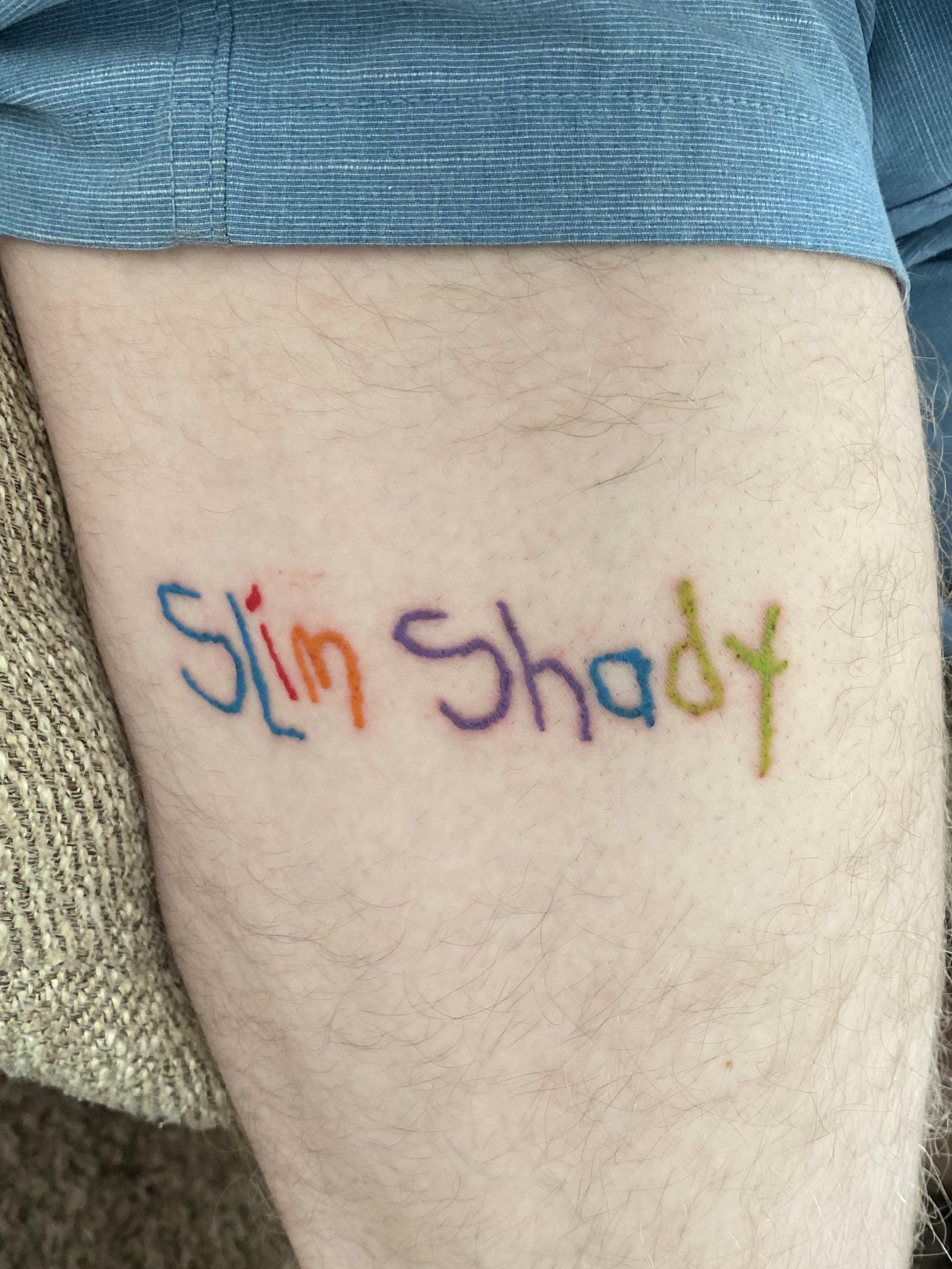 First Tattoo Lol : R/Eminem 3209_x_2407_jpg